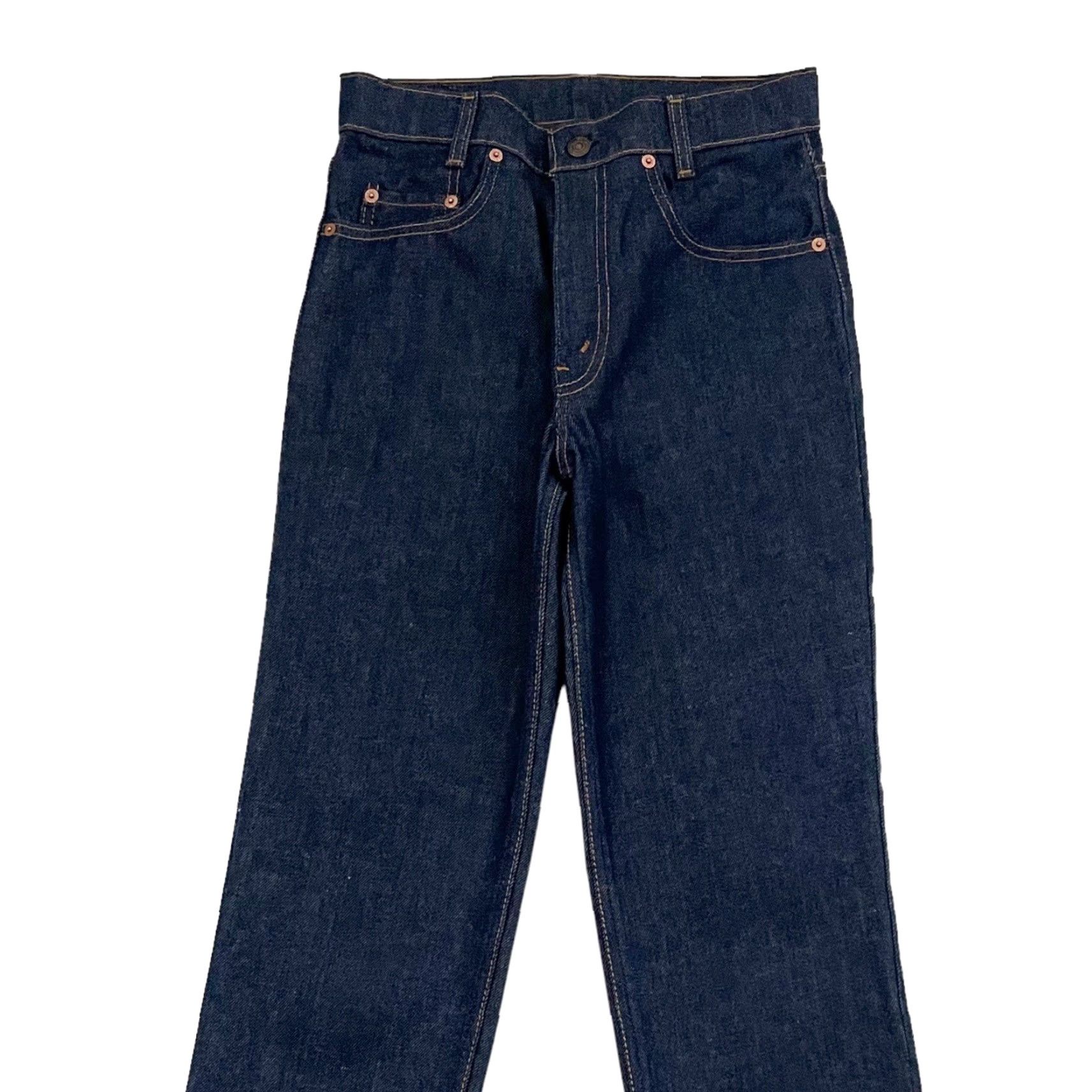 Levi's VINTAGE Levi's Made in USA Raw Denim Student Fit Jeans 29 x 31 Mens Jeans Straight 80s USA Size US 28 / EU 44 - 7 Thumbnail
