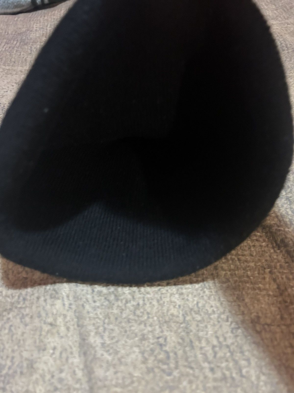 Other Black goth design beanie Size ONE SIZE - 3 Thumbnail