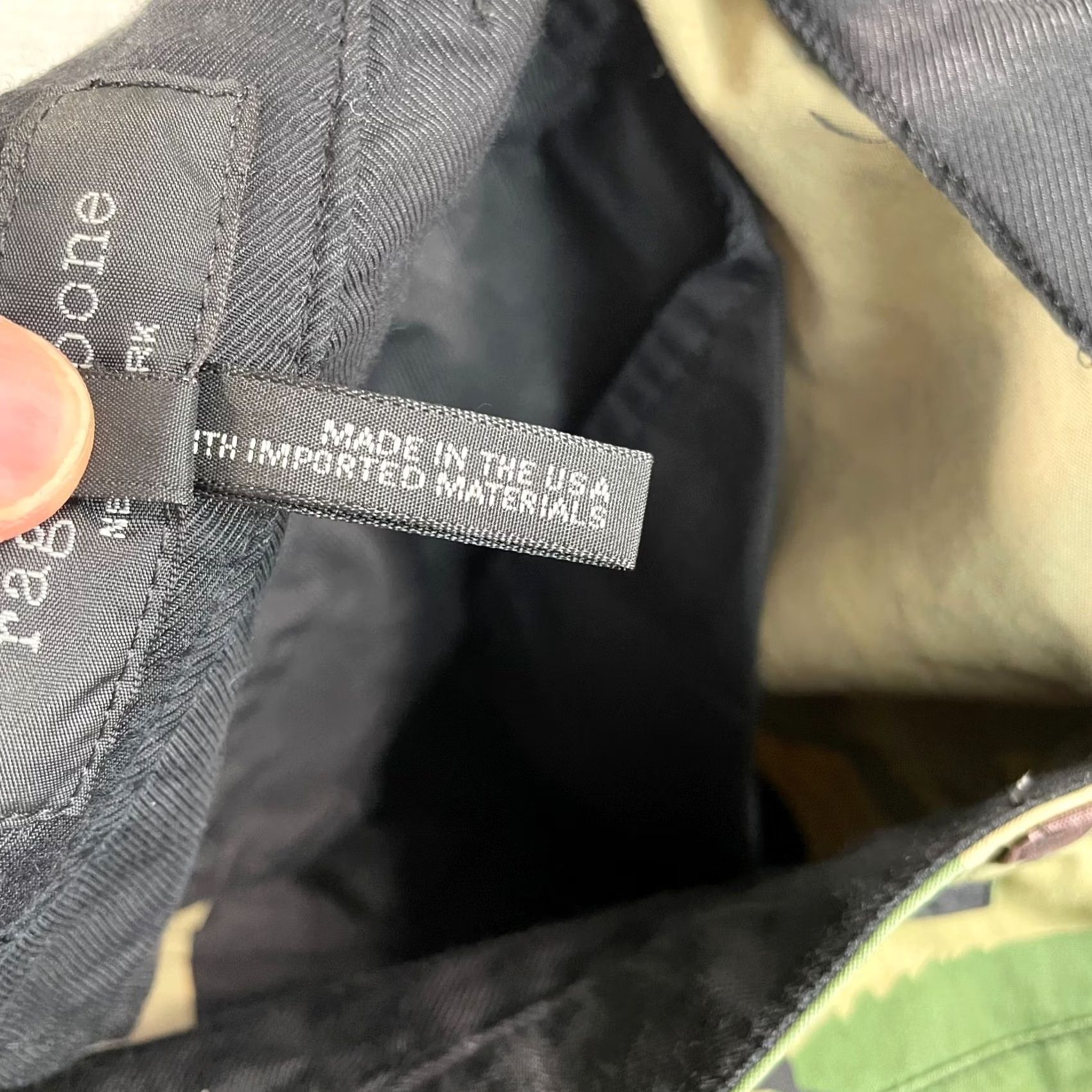 Rag & Bone Rag & Bone Pants Men 30x29.5 Multi Camo Tapered Button Fly Size US 30 / EU 46 - 3 Thumbnail