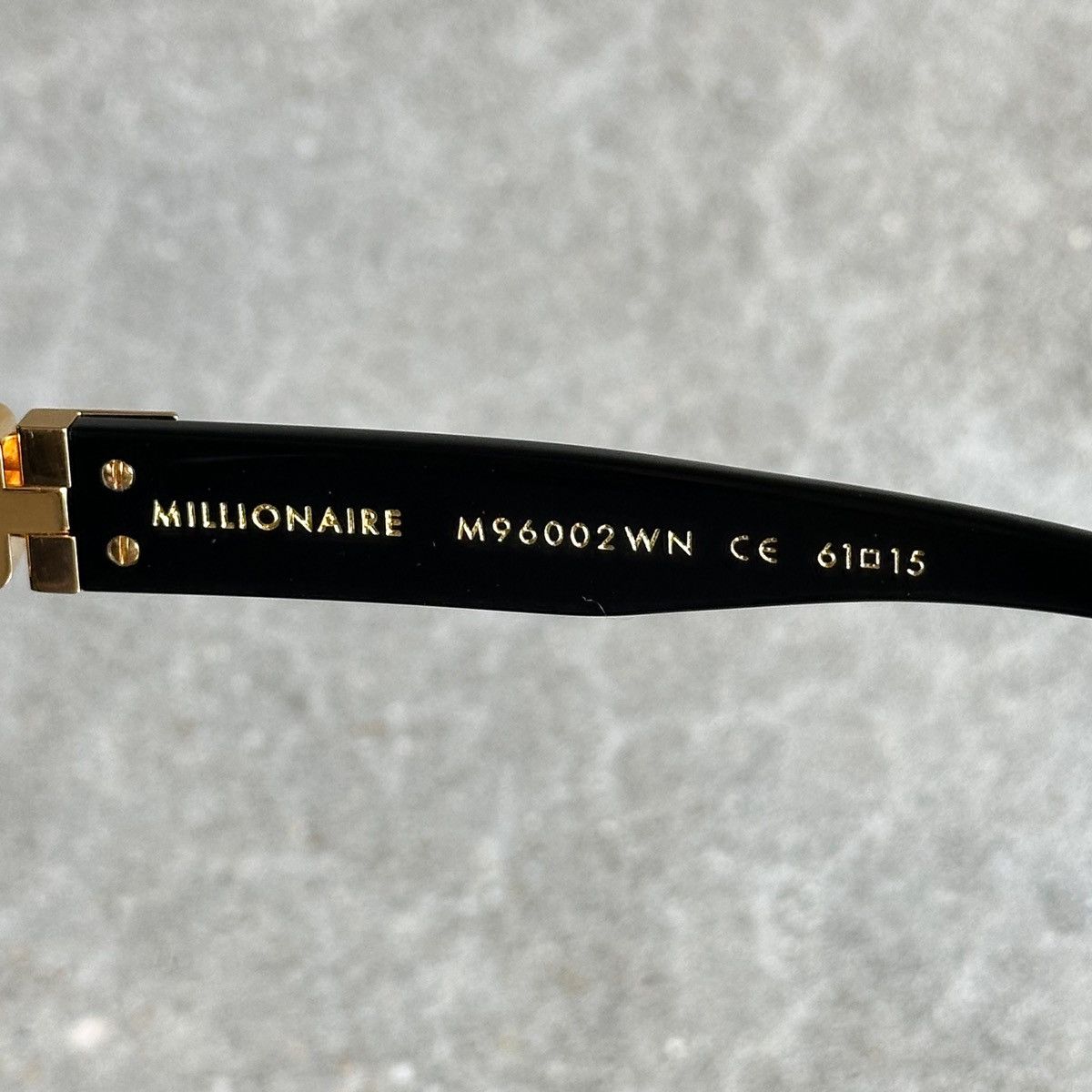 Louis Vuitton NIGOS PERSONAL 2004 OG LV MILLIONAIRE SUNGLASSES Size ONE SIZE - 10 Thumbnail