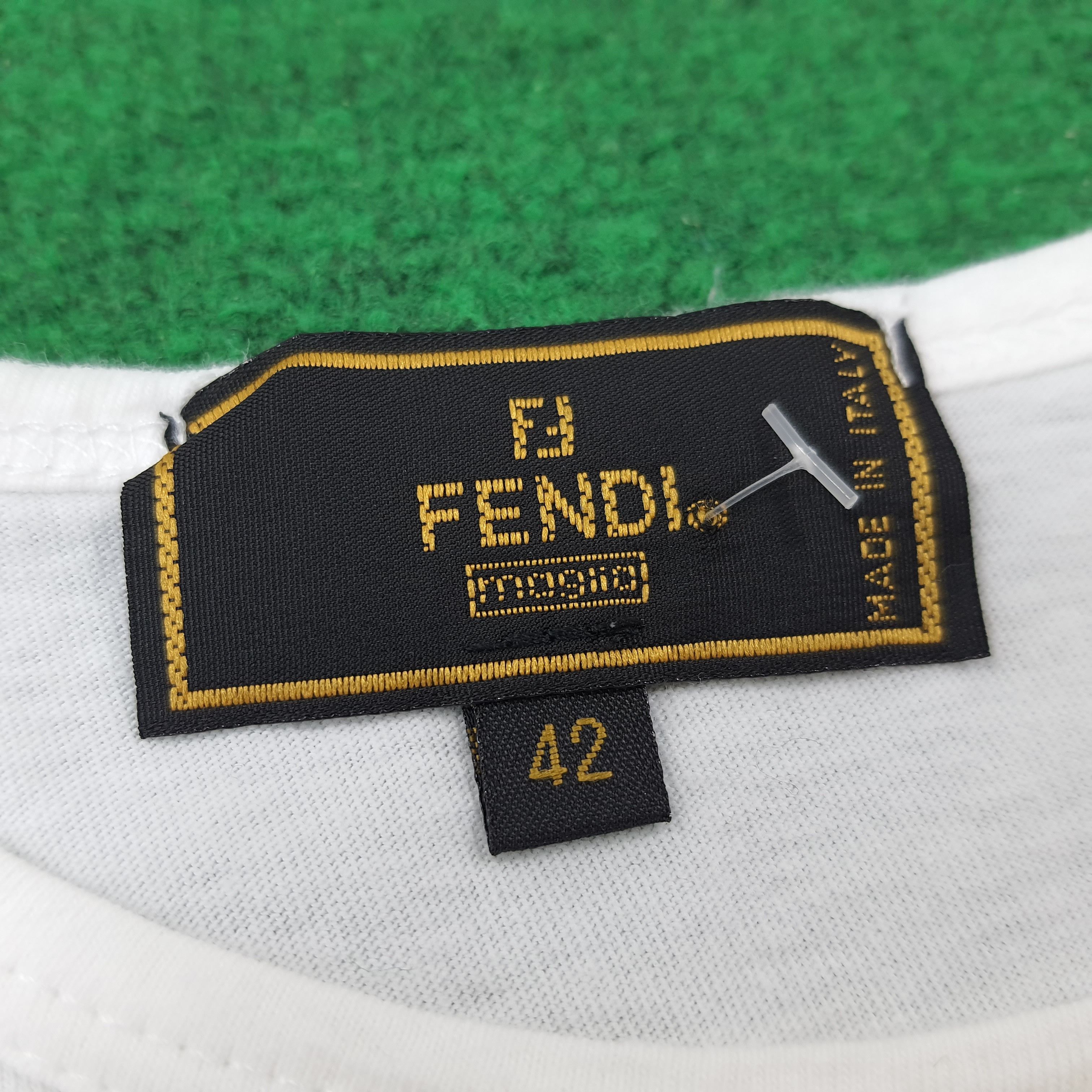 Fendi × Vintage Vintage Fendi Italian Designer Tshirt C219N43 Size US M / EU 48-50 / 2 - 5 Thumbnail