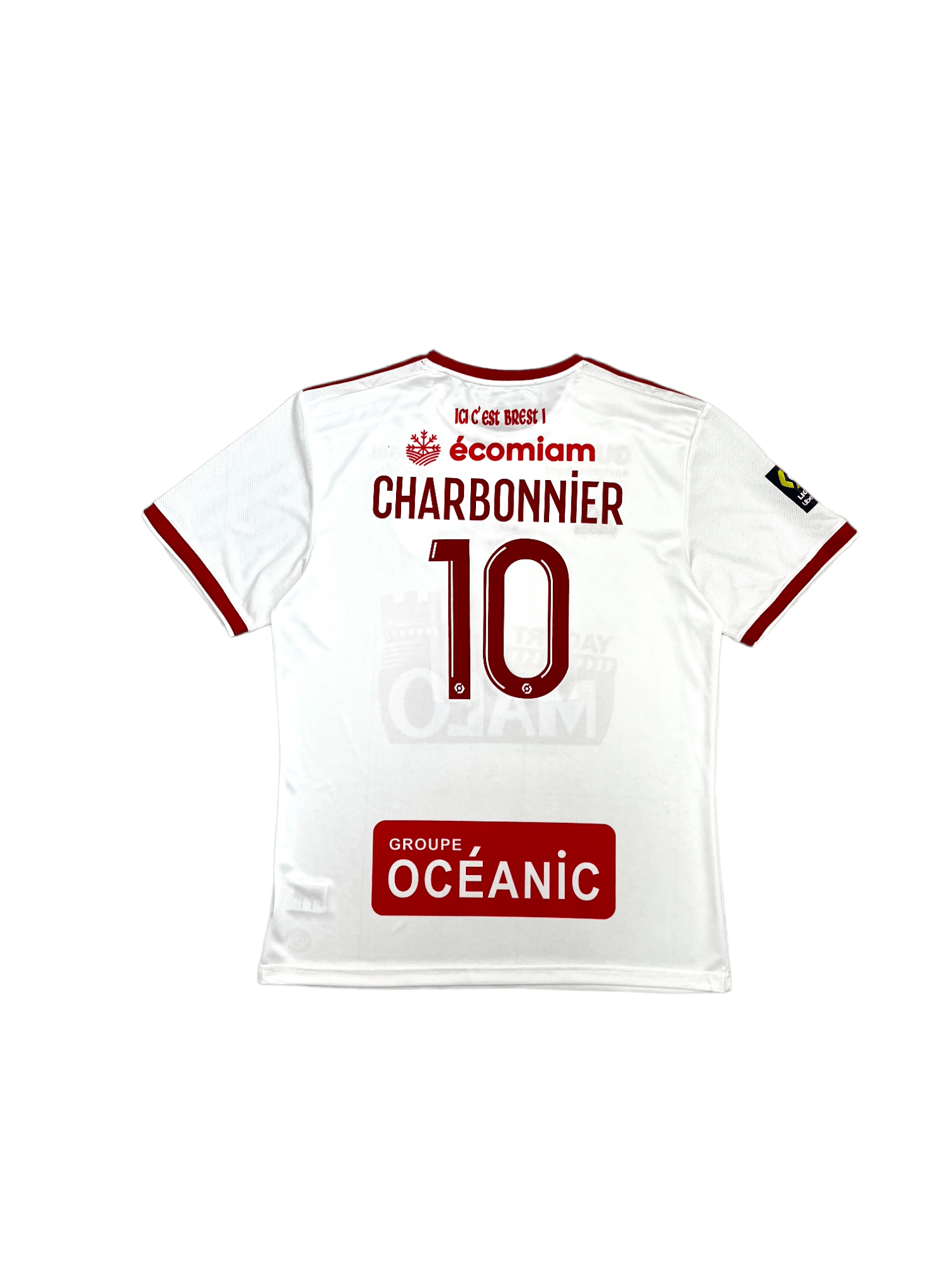 Adidas × Vintage ⚽️ STADE BRESTOIS 2021-22 CHARBONNIER SOCCER JERSEY FOOTBALL Size US XXL / EU 58 / 5 - 14 Thumbnail