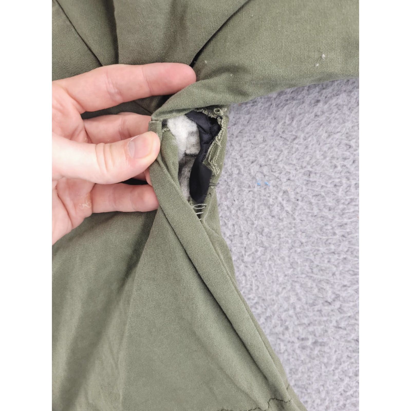 Cotton On Cotton On Coat Womens S Green Trench Canvas Long Winter Vintage No Size S / US 4 / IT 40 - 6 Thumbnail