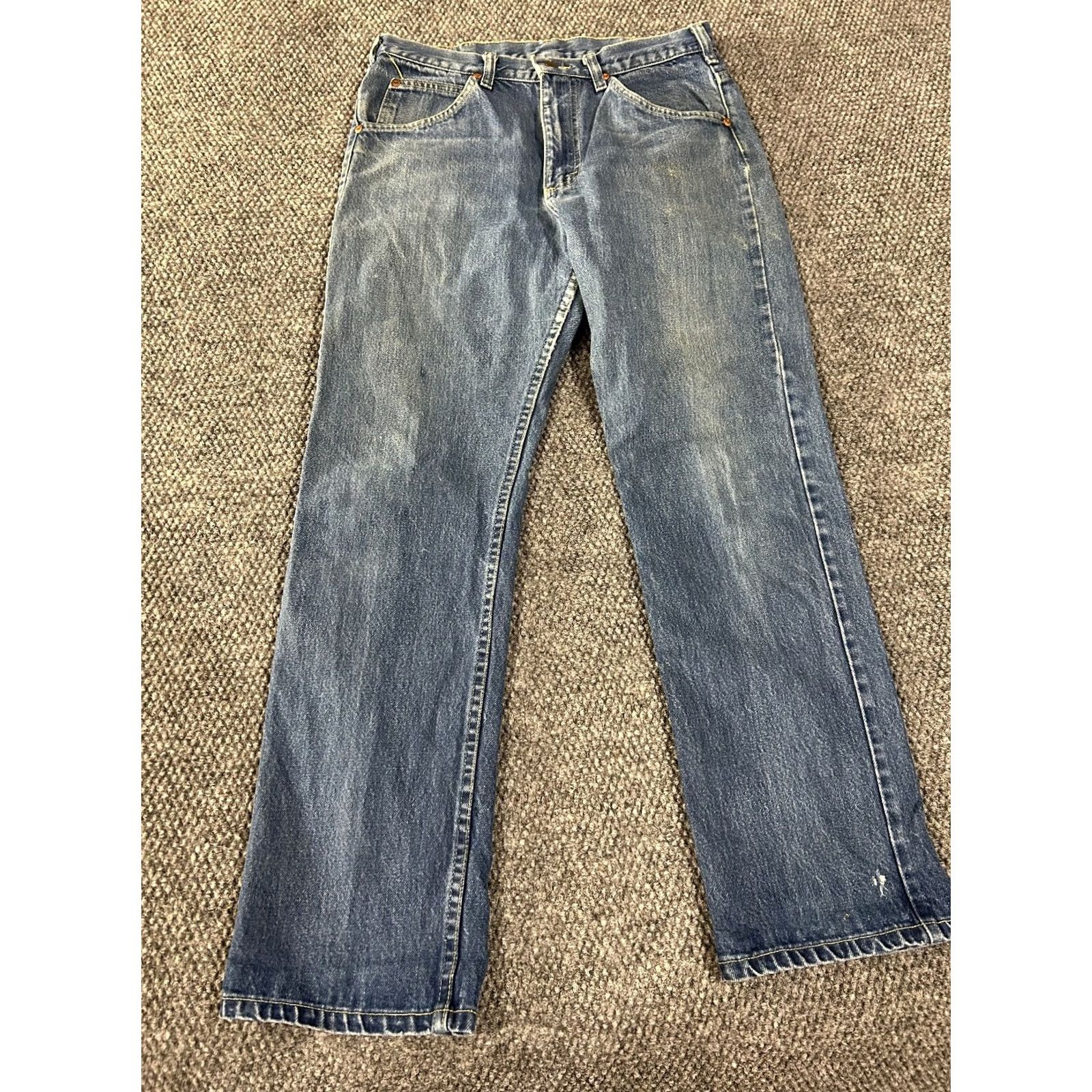 Lee VINTAGE Lee Jeans Womens 16 Blue High Rise Tapered Leg 90s Denim 5-Pocket Mens? Womens Size 38" / US 16 / IT 52 - 2 Thumbnail