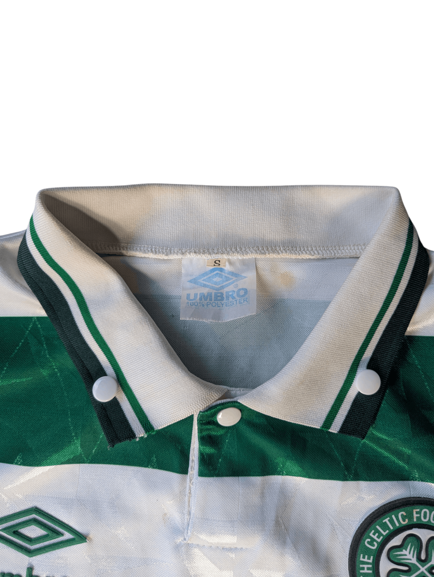 Other UMBRO CELTIC 1989/1991 HOME FOOTBALL SHIRT JERSEY Size US S / EU 44-46 / 1 - 3 Thumbnail