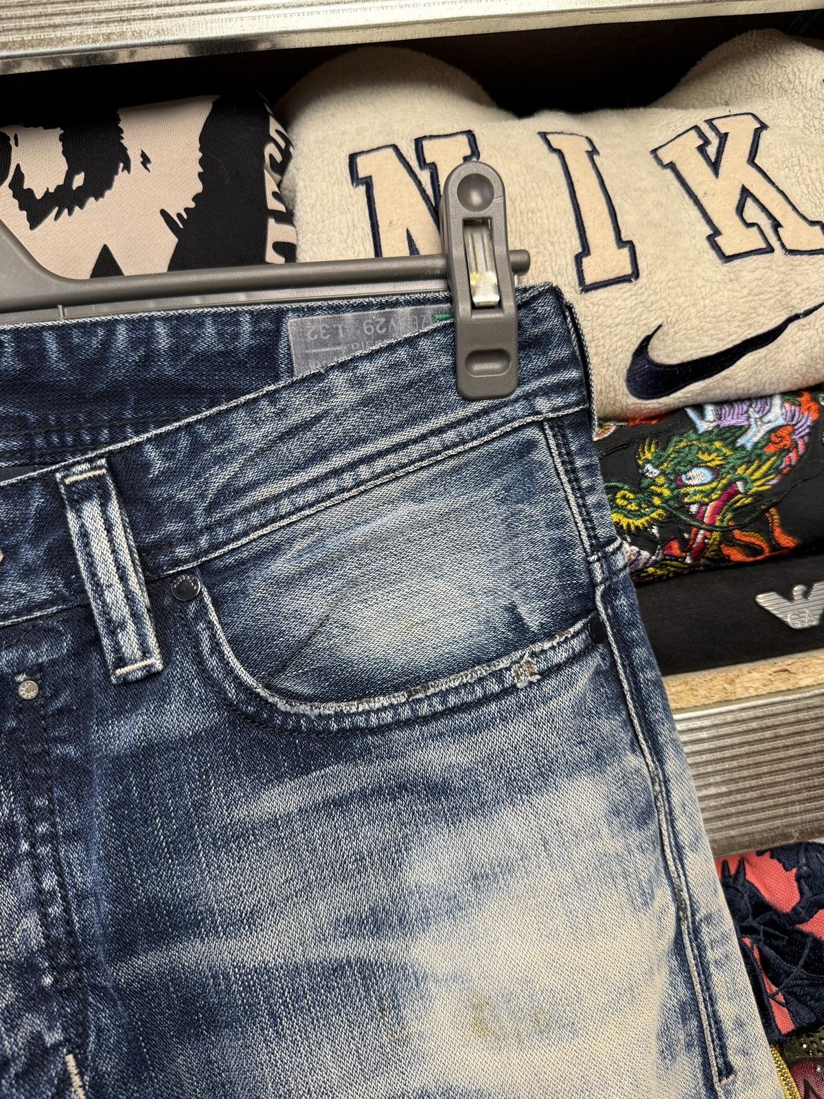 Diesel Y2K Distressed Diesel Avant Garde Jeans Baggy Size US 29 - 6 Thumbnail