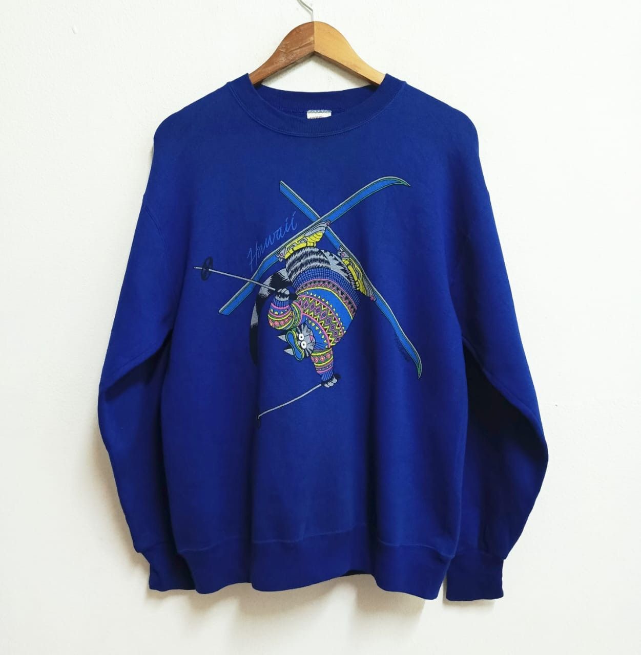 Vintage vintage Crazy Shirts Hawaii sweatshirt featuring a B. Kliban Size US XL / EU 56 / 4 - 2 Thumbnail