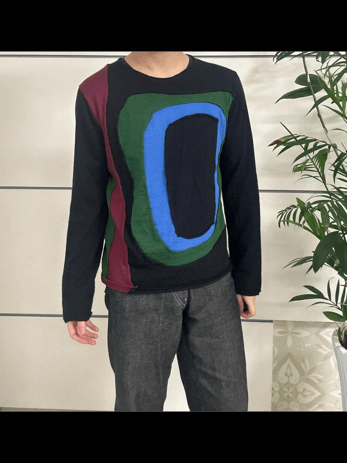 Comme des Garcons SHIRT Comme Des Garcons Shirt Joint Patches Knitwear-2508 Size US M / EU 48-50 / 2 - 7 Thumbnail
