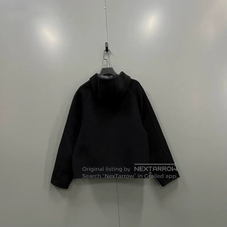 Givenchy Givenchy Size44 Wool and silk hooded knit jacket Size US M / EU 48-50 / 2 - 2 Thumbnail