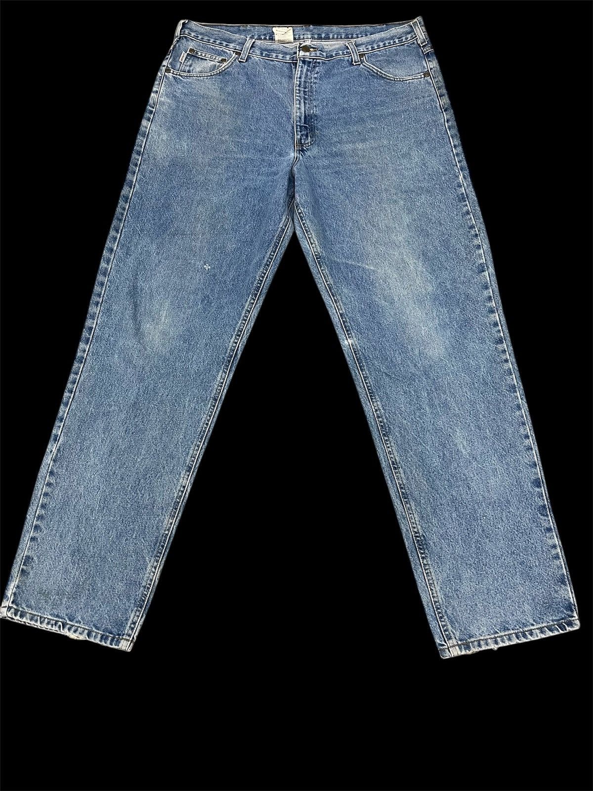 Carhartt × Vintage Baggy Carhatt Denim Size US 38 / EU 54 - 1 Thumbnail
