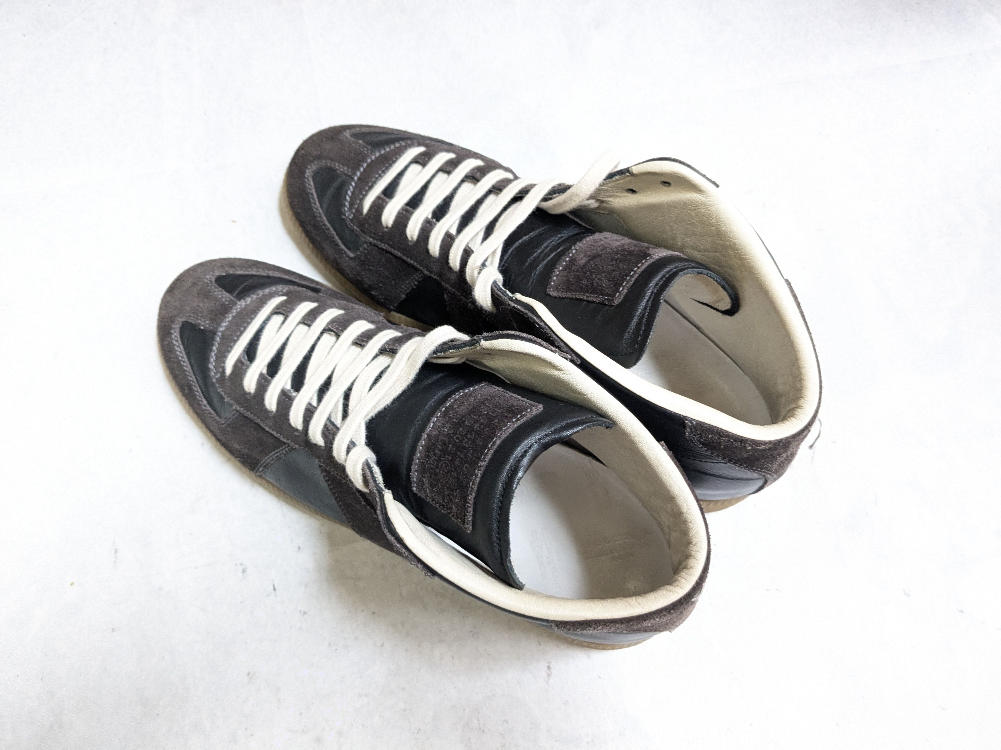Maison Margiela Maison Margiela Replica GAT Black 10 43 Gum High Tops Size US 10 / EU 43 - 16 Thumbnail