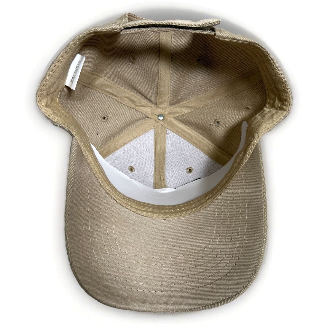 Vintage California Republic Hat Tan Adjustable Cap Baseball Cap Unisex Adults Adjustable Brown Polyester California 90s? Size ONE SIZE - 5 Thumbnail