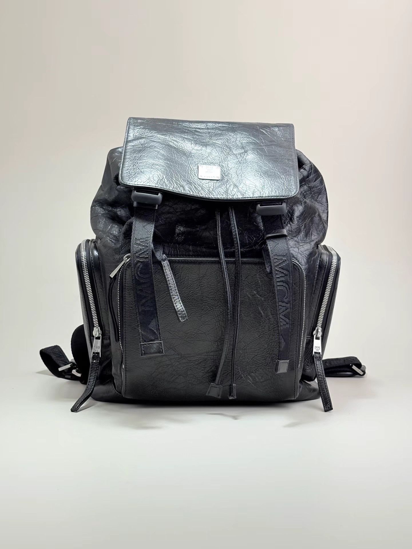 MCM MCM Black Backpack K1 Size ONE SIZE - 1 Thumbnail