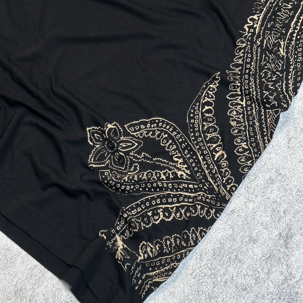 Dries Van Noten Vintage Dries Van Noten Black Silk Blend Tunic Shirt Size S / US 4 / IT 40 - 4 Thumbnail