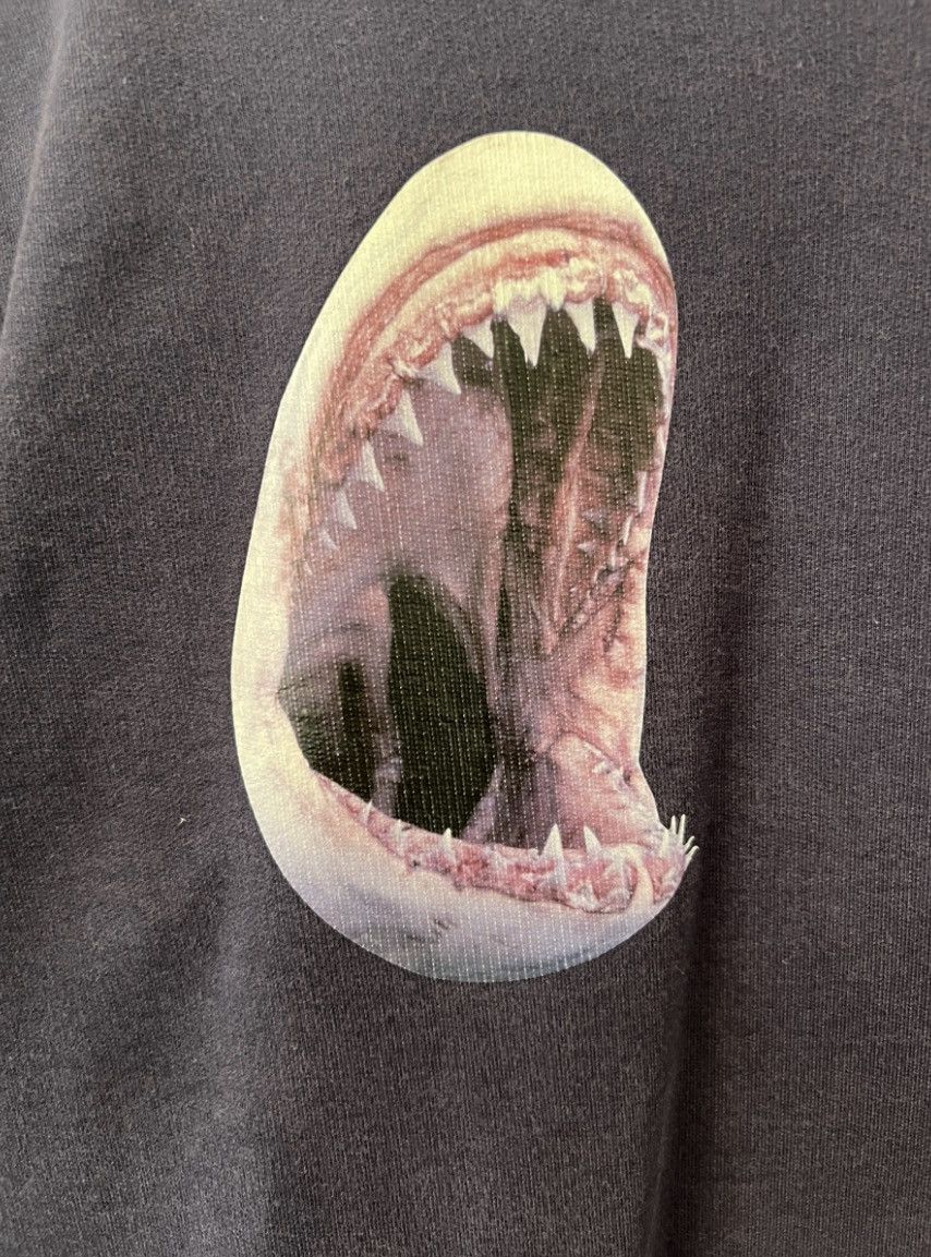 Raf Simons × Sterling Ruby Fathers // Abus lang shark bite sweater with text ribbing Size US XL / EU 56 / 4 - 3 Thumbnail