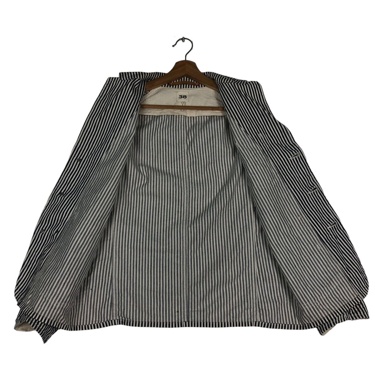MasterPiece 🔥Union Made Hickory Chore Jacket Scye Masterpiece Japan Size US M / EU 48-50 / 2 - 11 Thumbnail