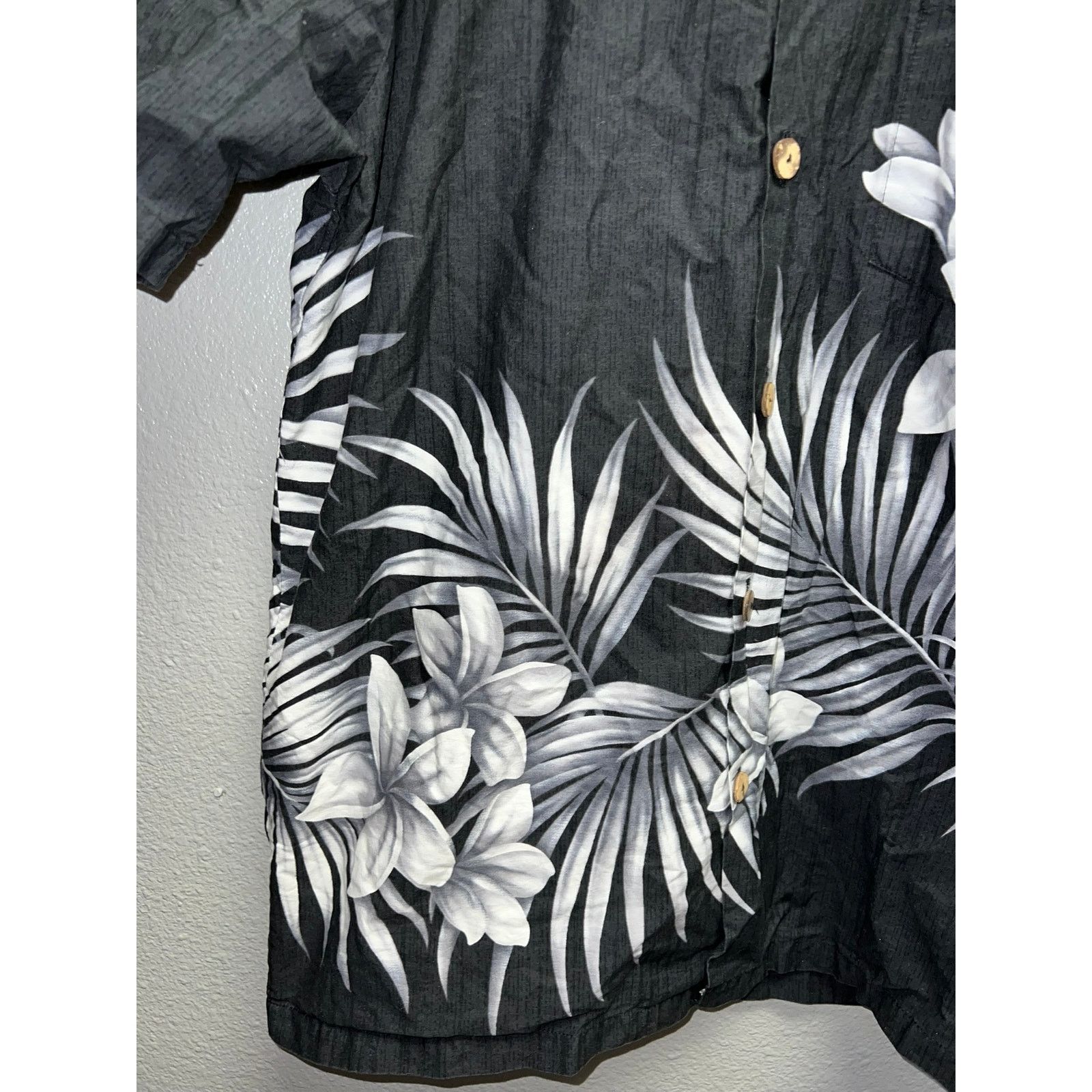 Other Favant Hawaiian Shirt Hawaii Button Down Black White Top Tee Size US M / EU 48-50 / 2 - 2 Thumbnail