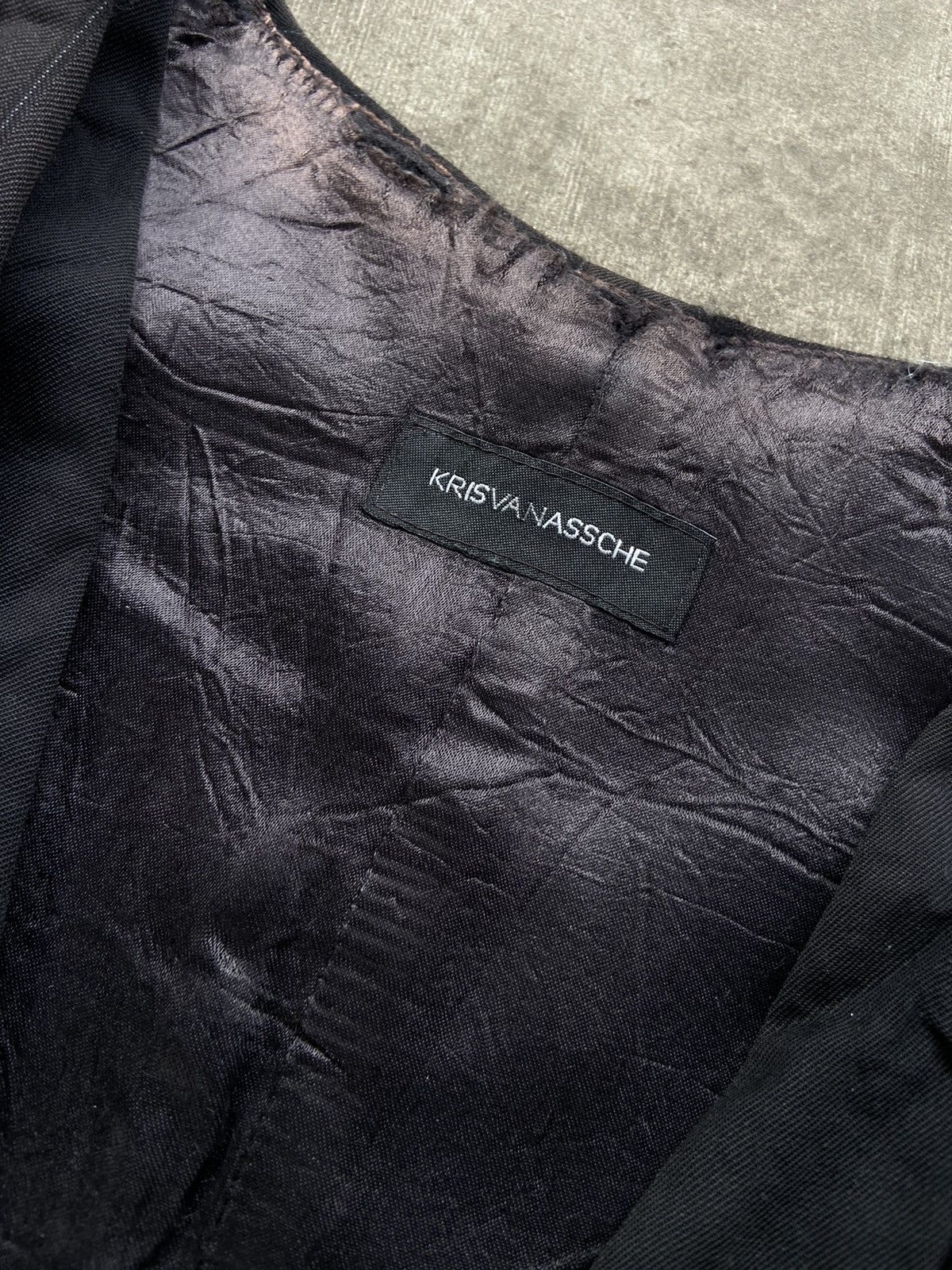 Kris Van Assche Archive Kris Van Assche Avant Garde by Hedi Slimane Vest Size 46R - 5 Thumbnail