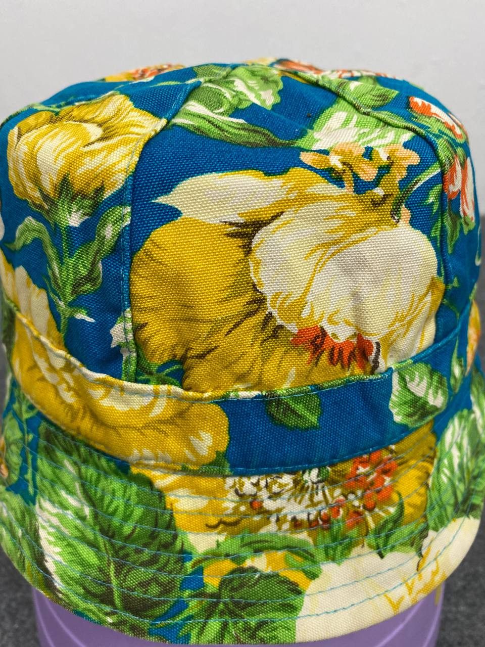 Kenzo vintage kenzo jungle all over print hat nice design Size ONE SIZE - 3 Thumbnail