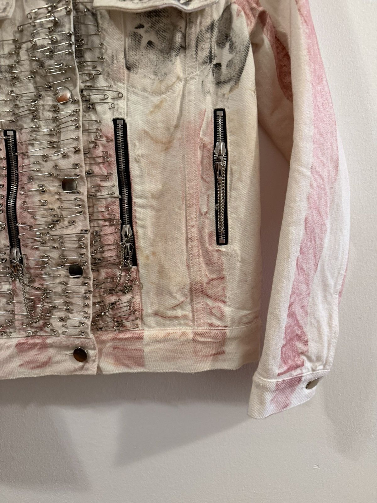 Balmain Balmain SS11 Runway Safety Pin Jacket Decarnin Size US XS / EU 42 / 0 - 11 Thumbnail