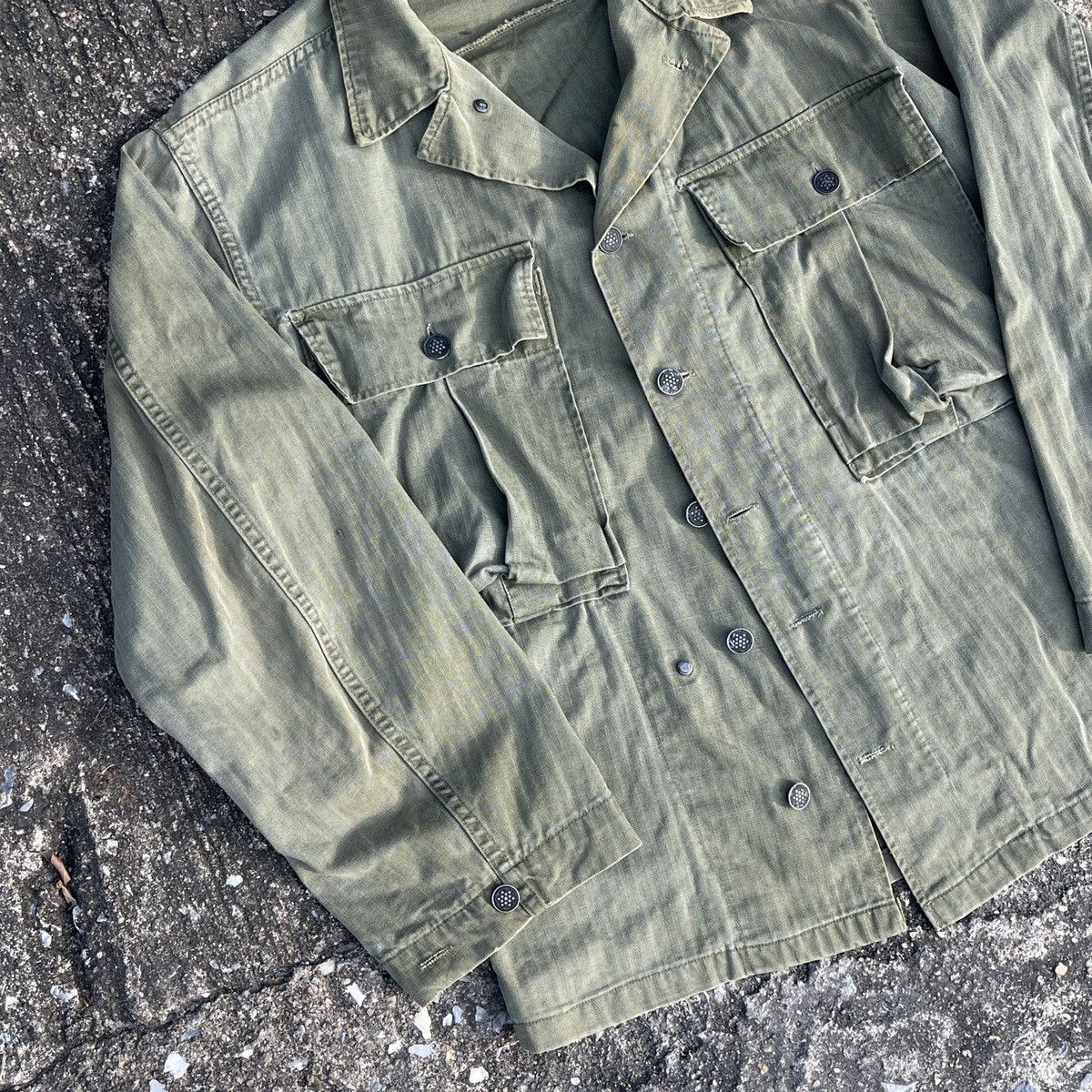 Vintage Vintage WW2 Hbt Military Army Jacket Size US S / EU 44-46 / 1 - 4 Thumbnail