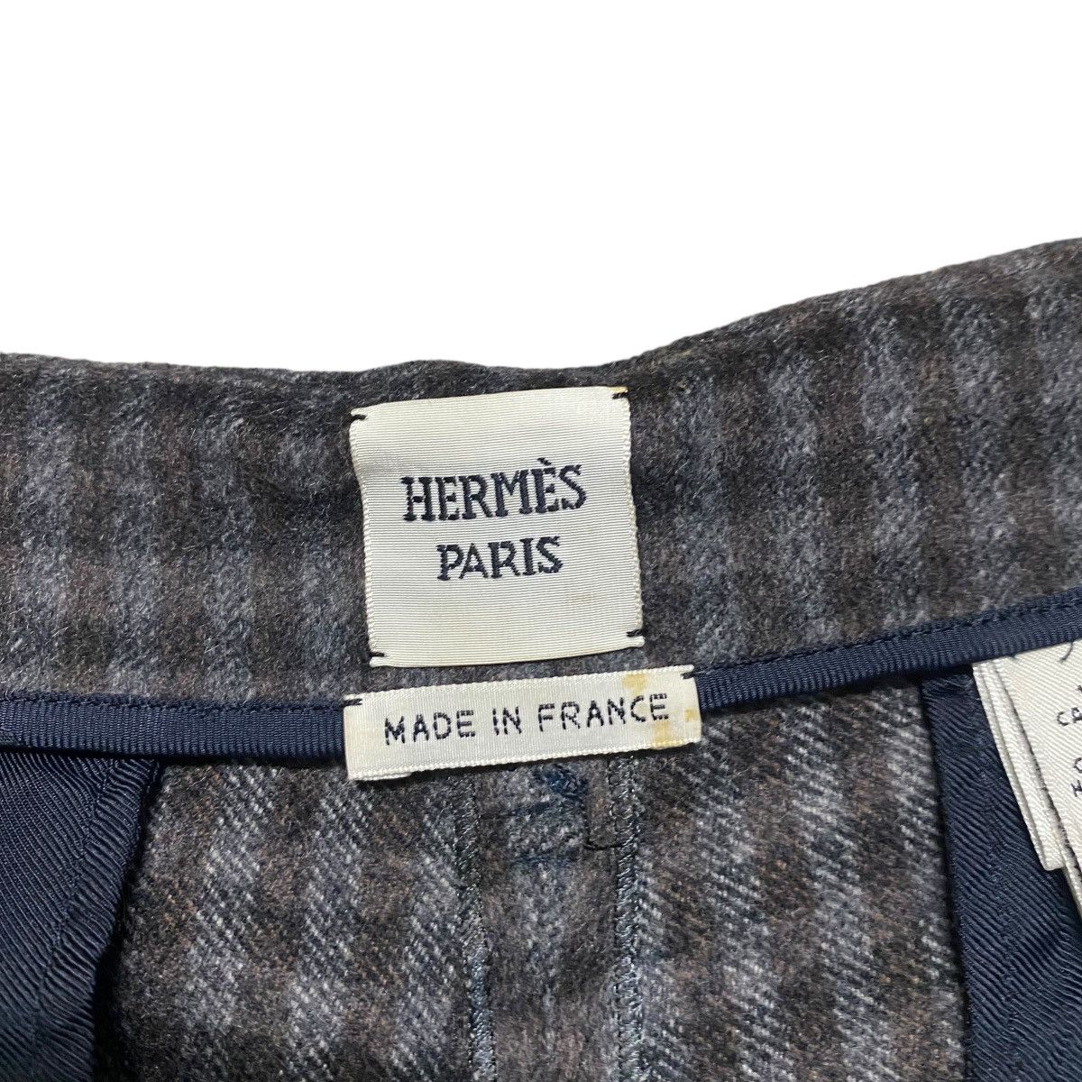 Hermes Hermes by Martin Margiela Cashmere Wide Leg Pants Size US 34 / EU 50 - 16 Thumbnail