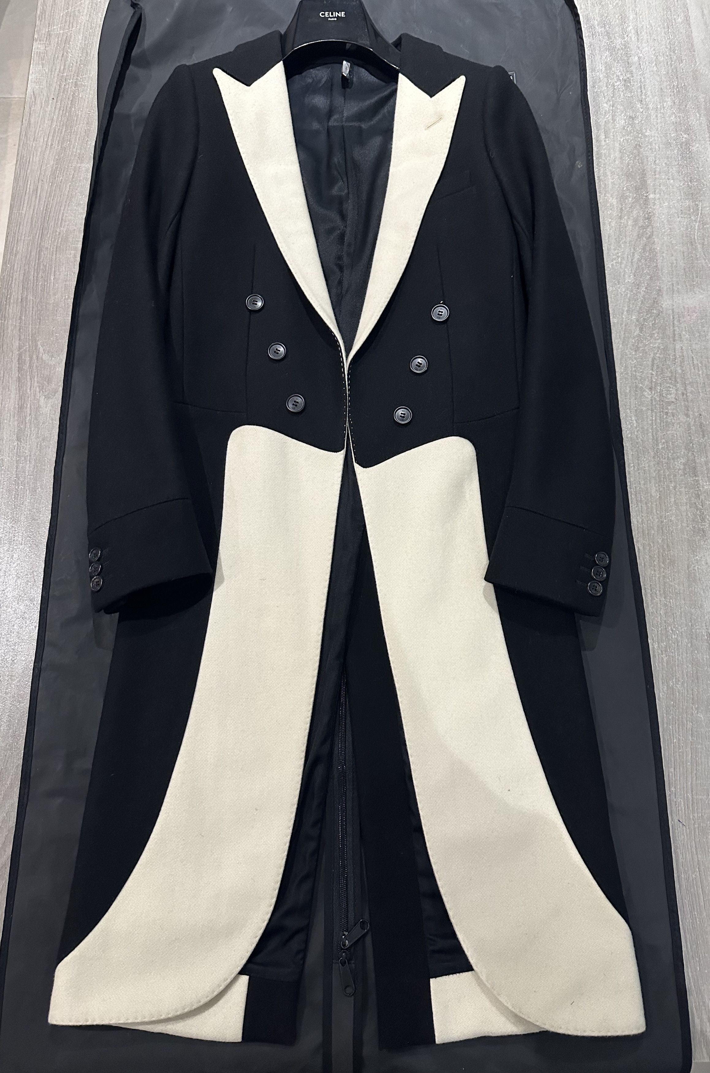Hedi Slimane Dior homme AW06 runway coat | Grailed