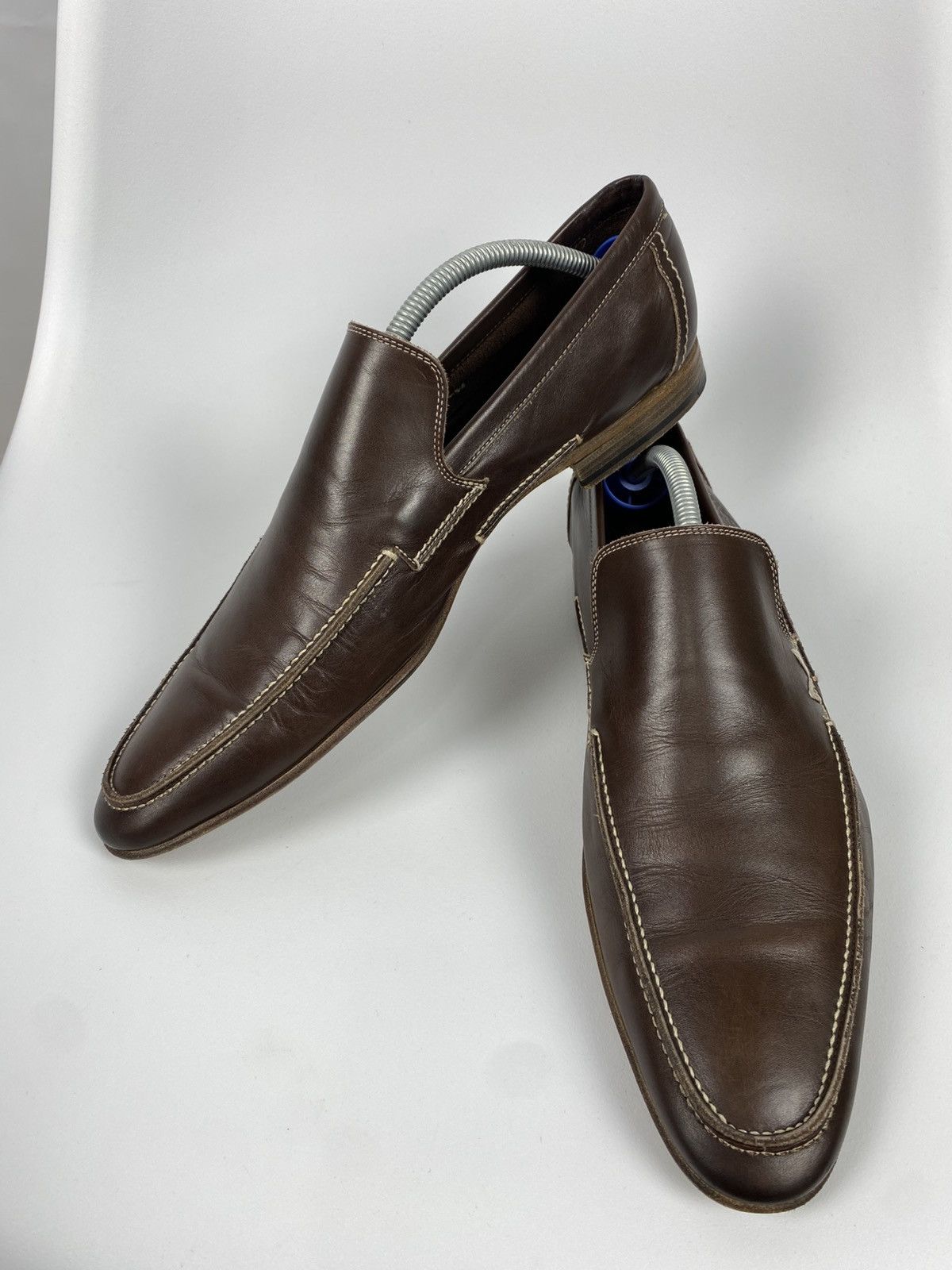 Moreschi Moreschi Genuine Leather Loafers size EU8,5 US9,5 Size US 9 / EU 42 - 6 Thumbnail