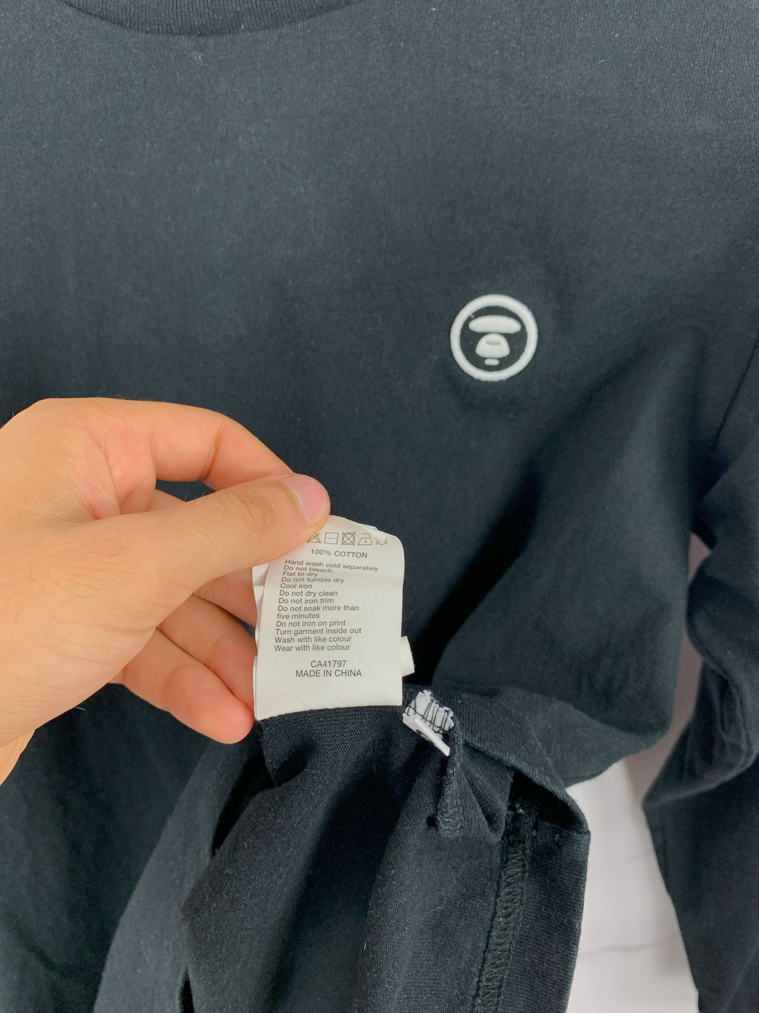 Aape Aape Now Long Sleeve Size S Size US S / EU 44-46 / 1 - 13 Thumbnail