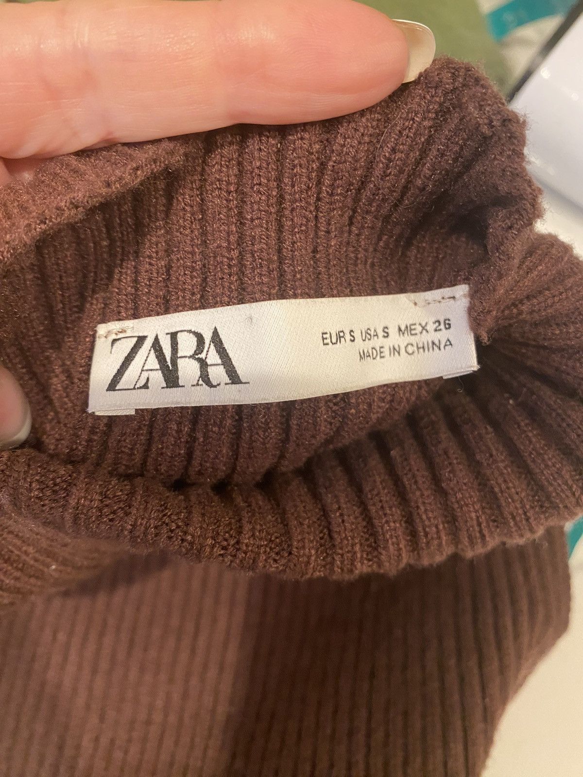 Zara Zara Cropped Ribbed Sleeveless Sweater S Size S / US 4 / IT 40 - 3 Thumbnail
