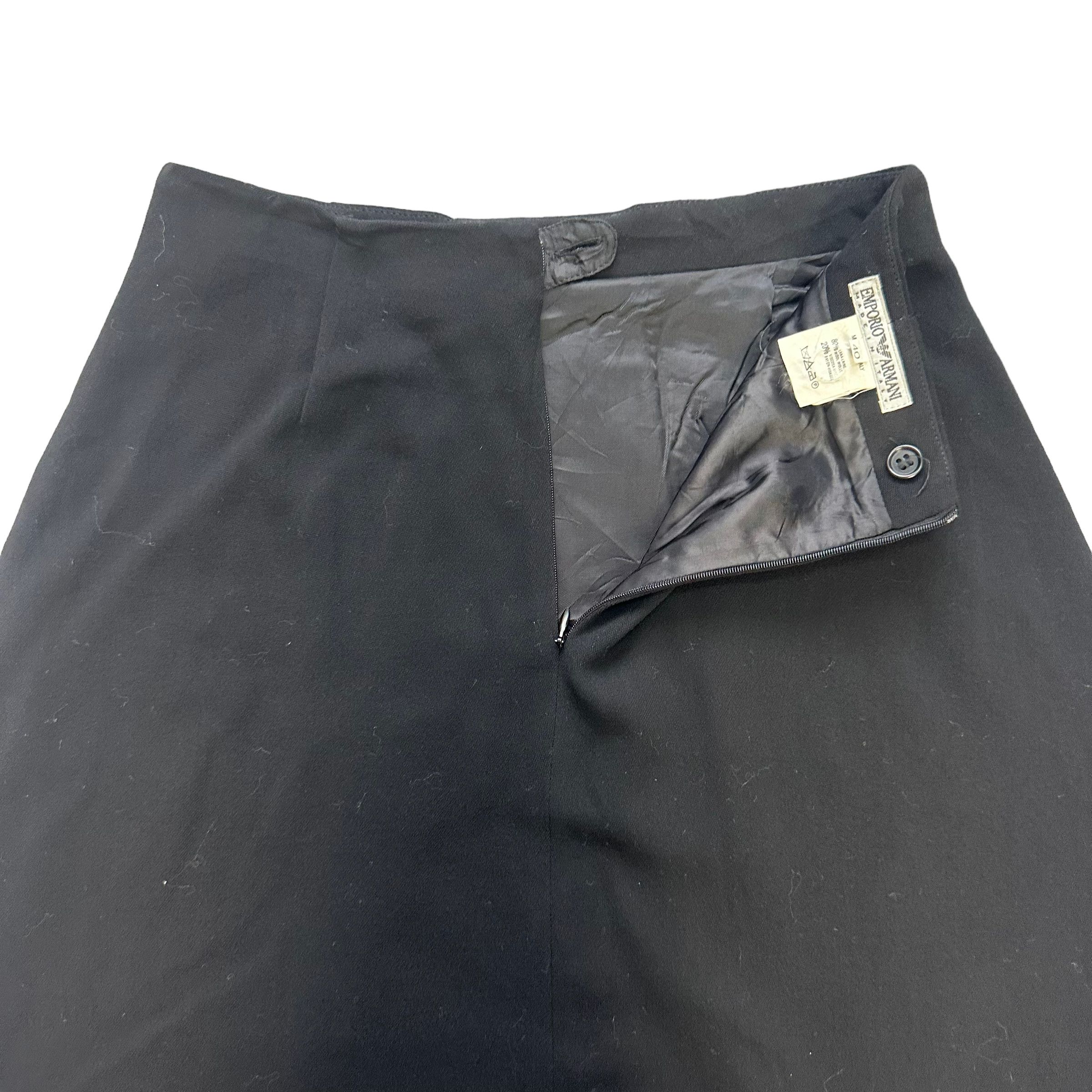 Emporio Armani EMPORIO ARMANI MINI SKIRT #7739-167 Size 26" / US 2 / IT 38 - 7 Thumbnail