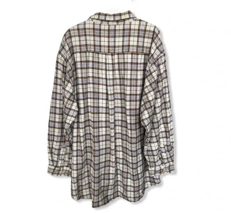 Converse Converse plaid tartan Flannel Shirt 👕 Size US XL / EU 56 / 4 - 4 Thumbnail