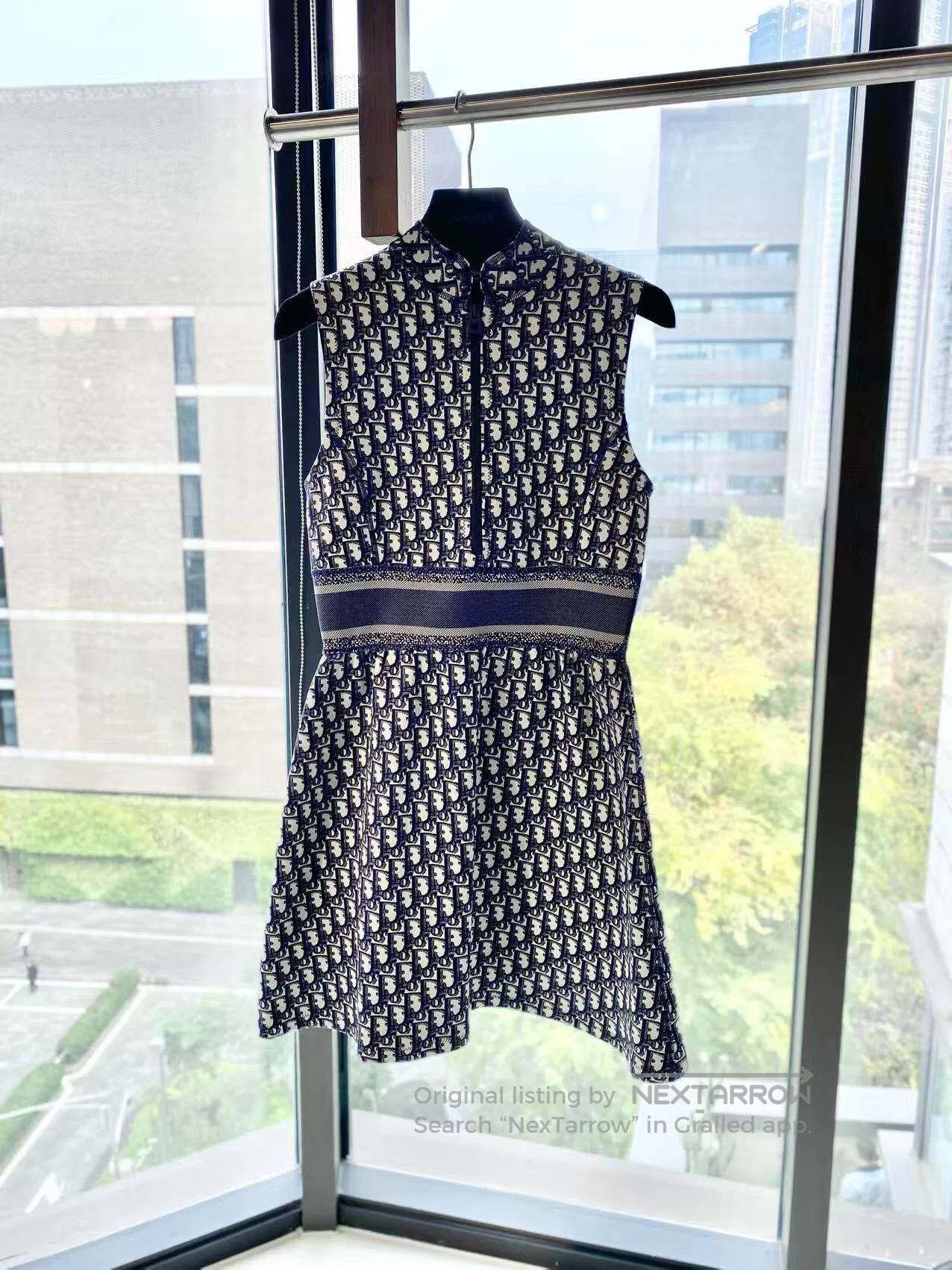 Dior Dior Classic old flower full print sleeveless dress| Size XXS / US 00 / IT 34 - 2 Thumbnail
