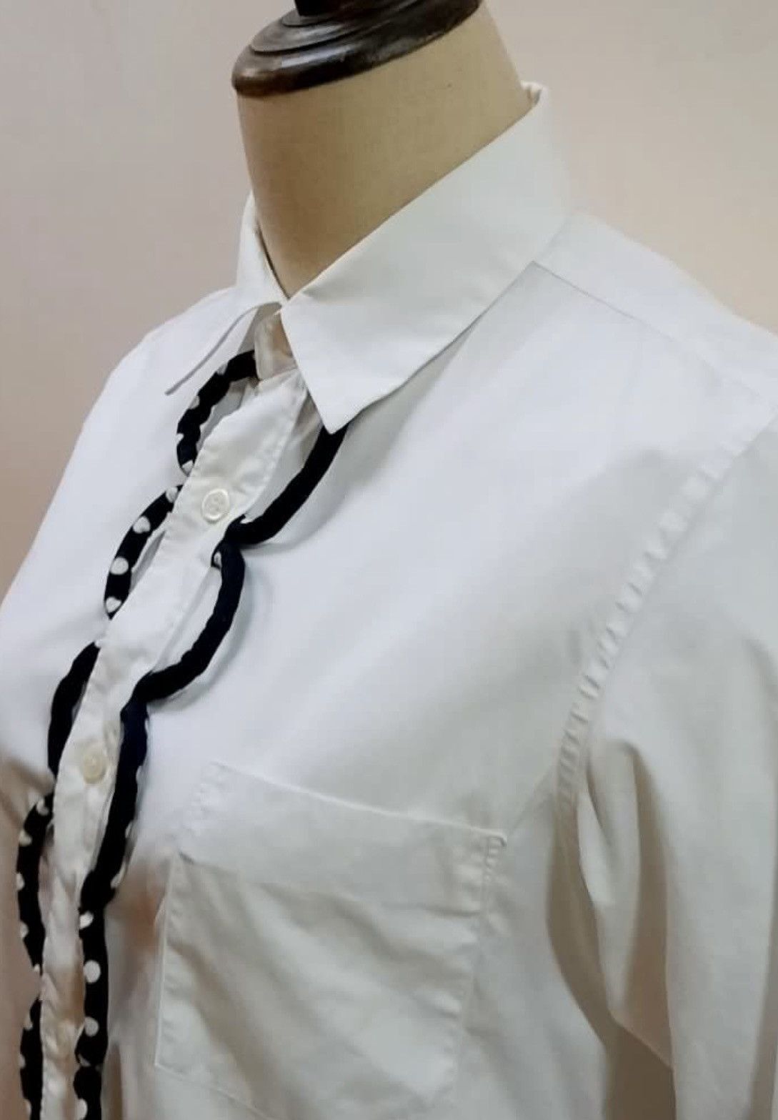 Comme des Garcons Comme des Garçons 2016 Women's Collection CDG White Shirt Size S / US 4 / IT 40 - 6 Thumbnail