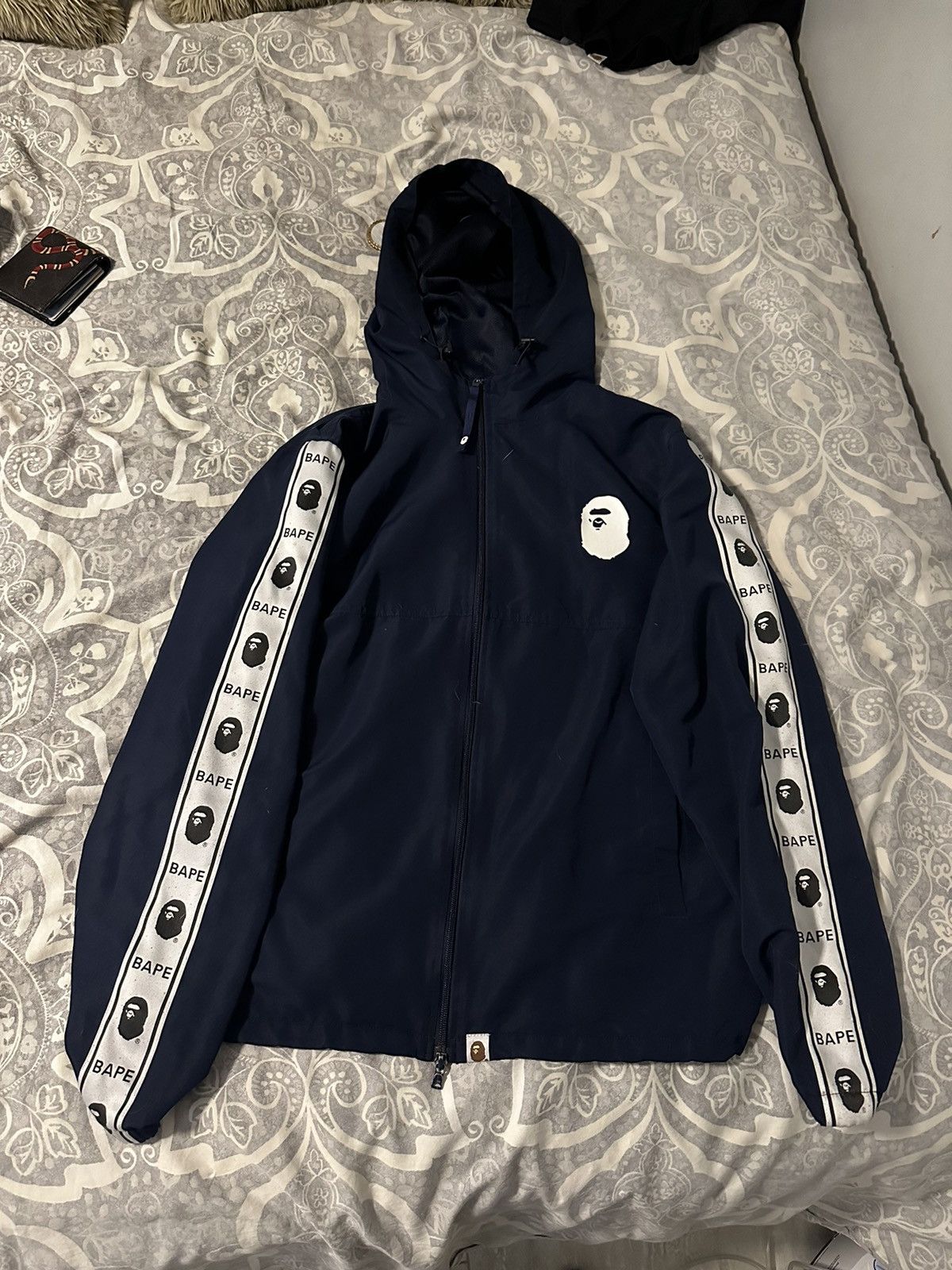 Bape Bape Side Stripe Track Jacket Size US L / EU 52-54 / 3 - 1 Thumbnail