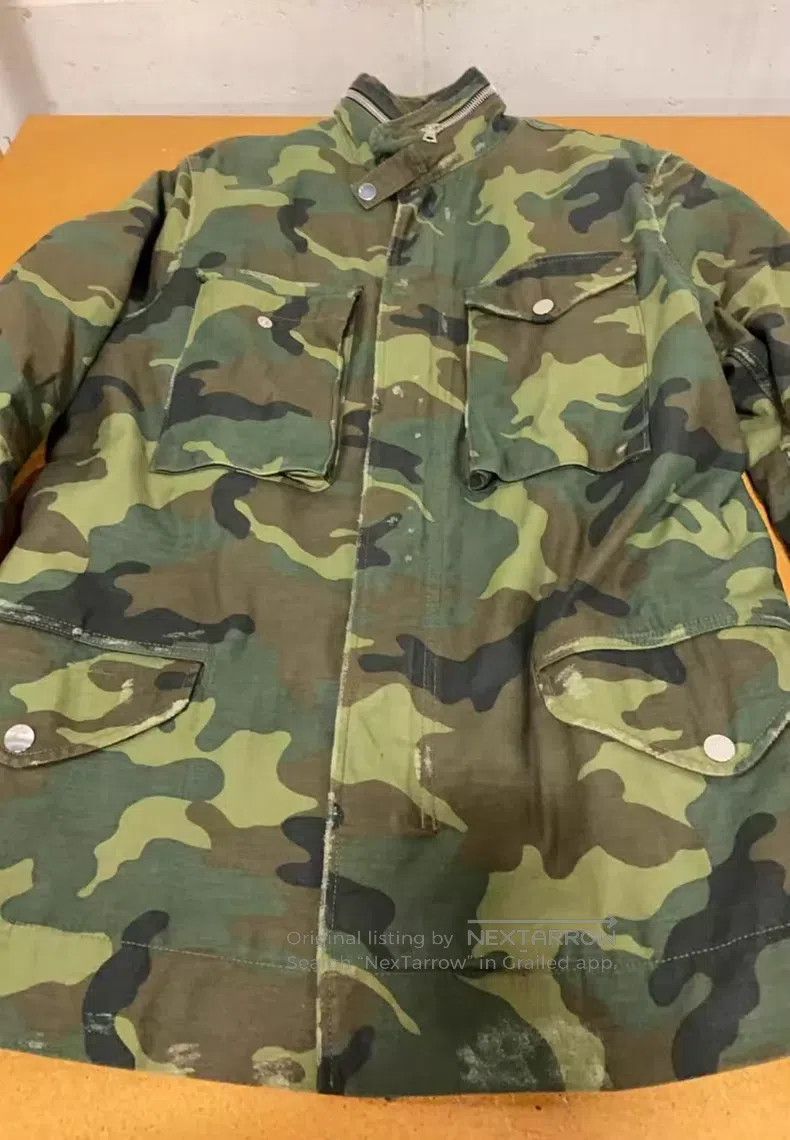 Amiri Amiri Classic Camo Stand Collar Jacket Size M Size US M / EU 48-50 / 2 - 1 Thumbnail