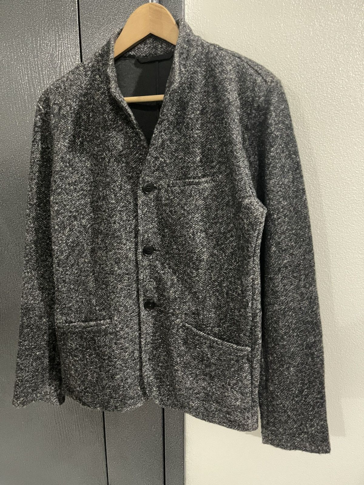 agnes b. Vintage Agnes.B Button Wool Jacket Size US S / EU 44-46 / 1 - 2 Thumbnail