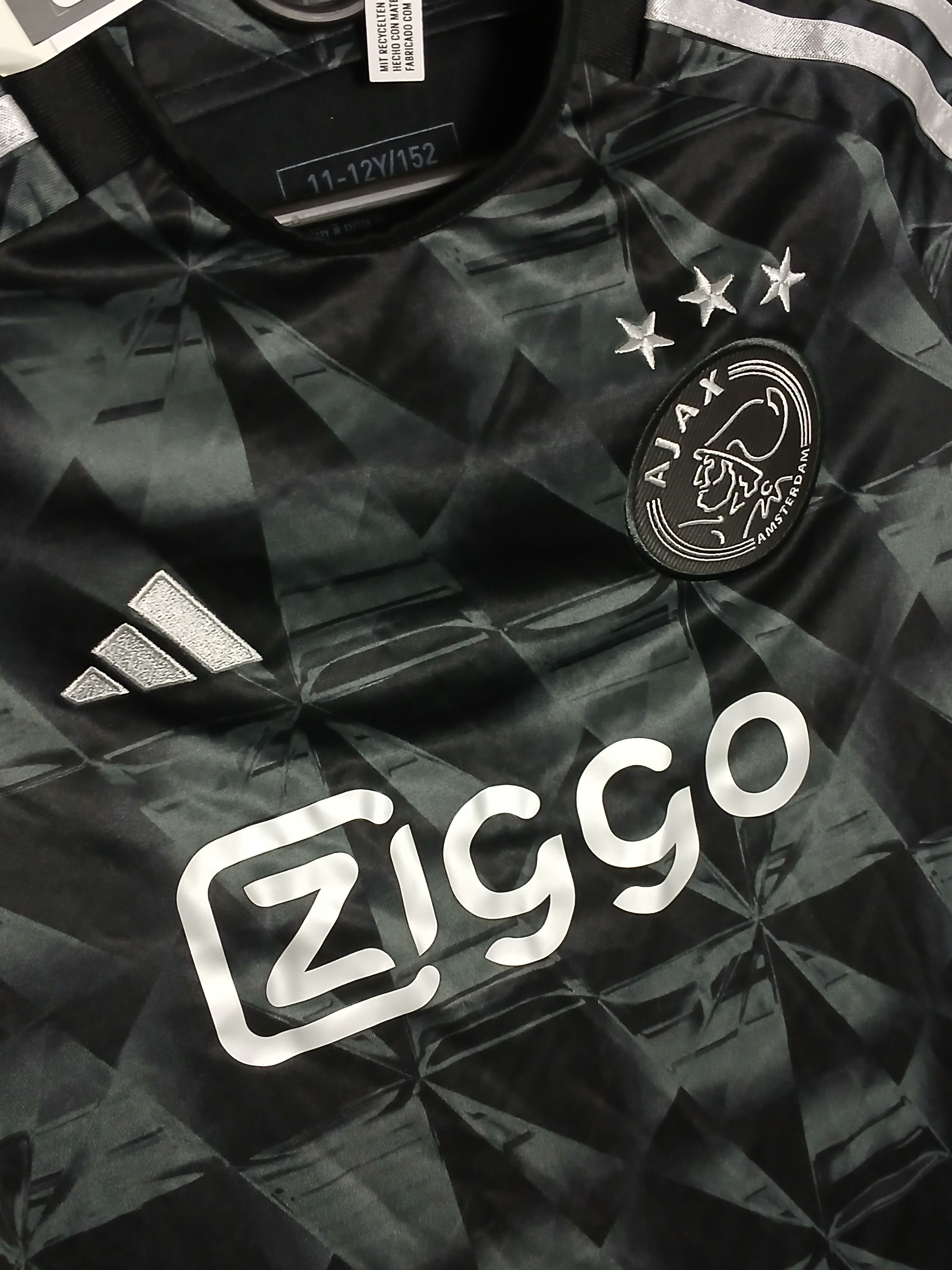 Adidas KIDS New Ajax 23/24 Third Football Jersey T-Shirt Size US S / EU 44-46 / 1 - 3 Thumbnail