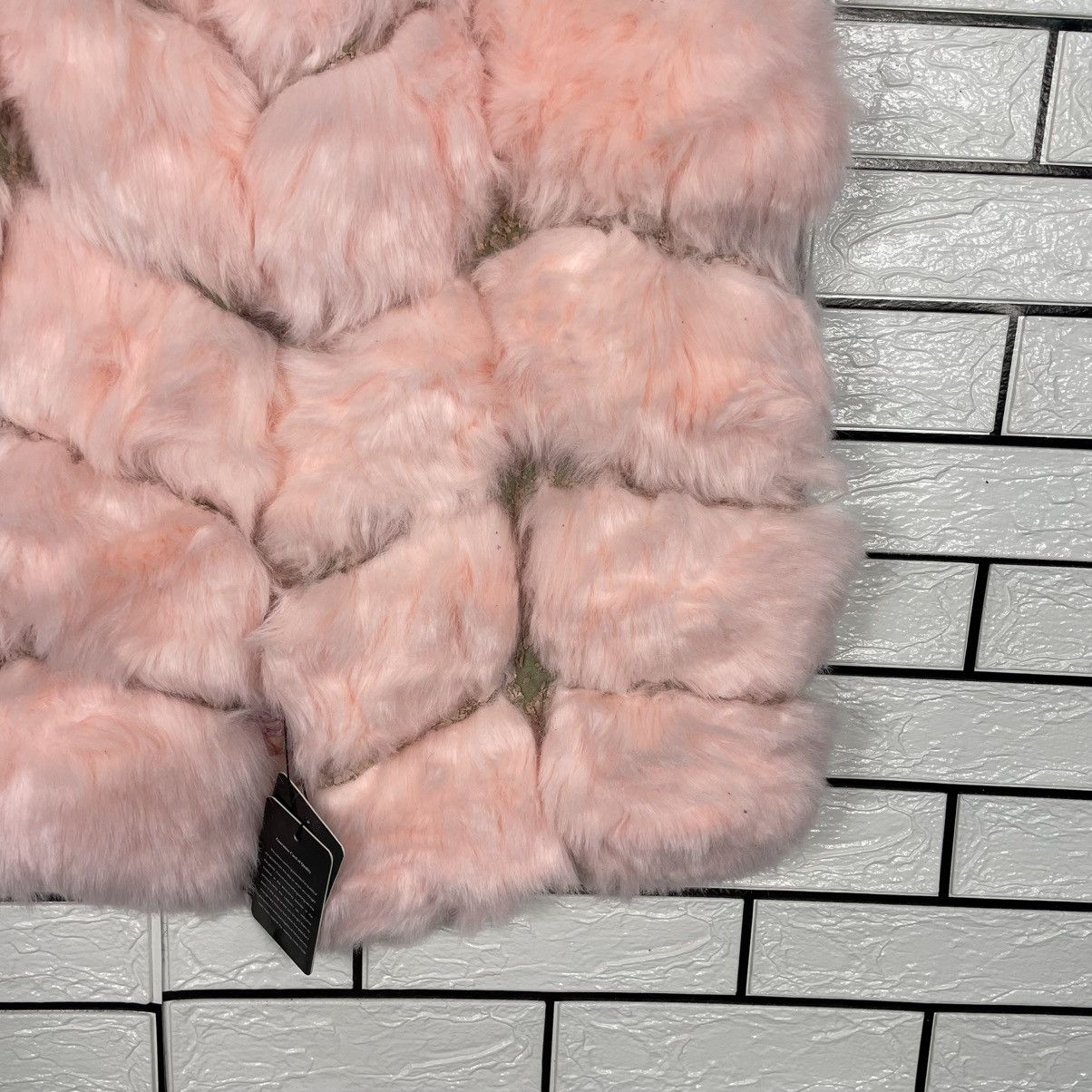 Japanese Brand Japanese Brand BOPT Pink Faux Fur Vest Size XXL / US 16-18 / IT 52-54 - 4 Thumbnail