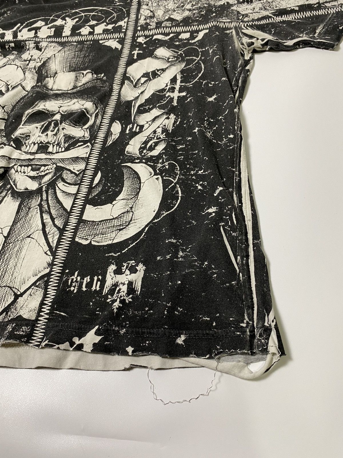 Affliction × Japanese Brand × Vintage affliction allover skull gothic punk style Size US L / EU 52-54 / 3 - 5 Thumbnail