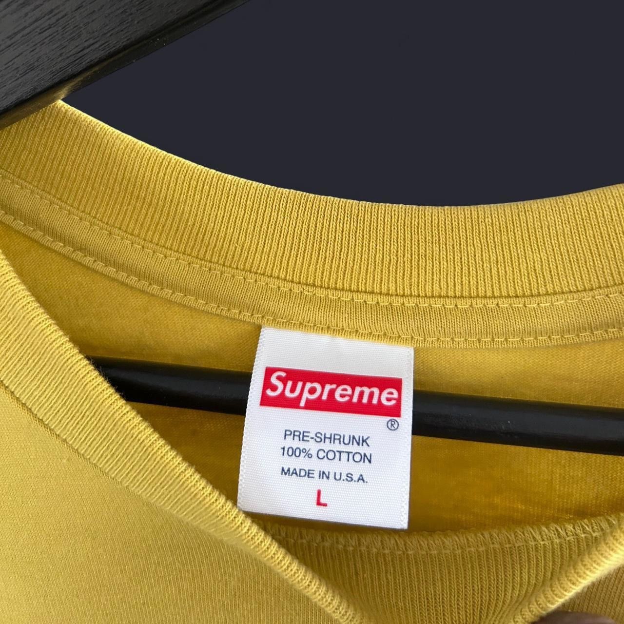 Supreme Supreme “ it gets better every time” yellow t shirt Size US L / EU 52-54 / 3 - 2 Thumbnail