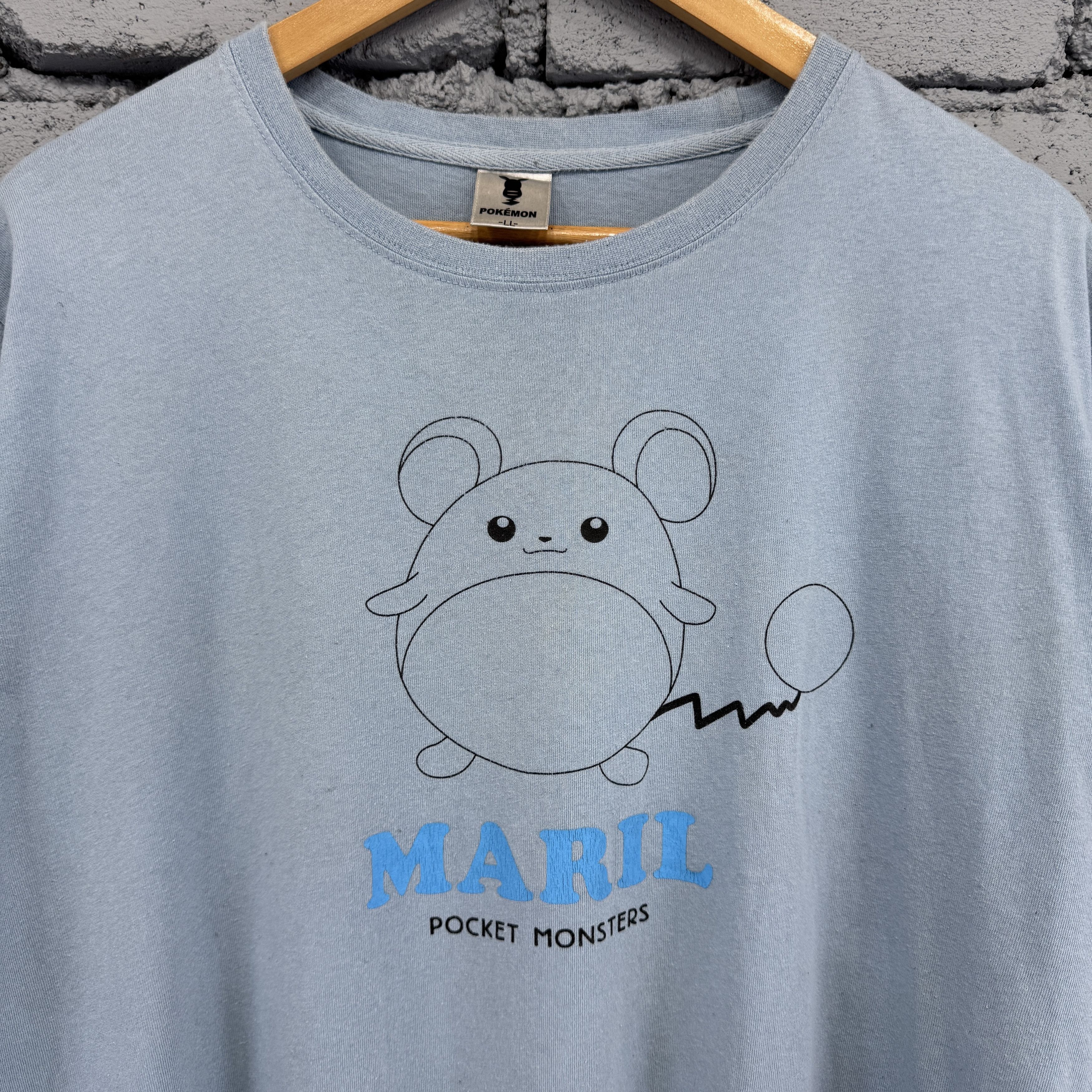 Anime Anime Marill Pocket Monster Pokemon Size US L / EU 52-54 / 3 - 3 Thumbnail