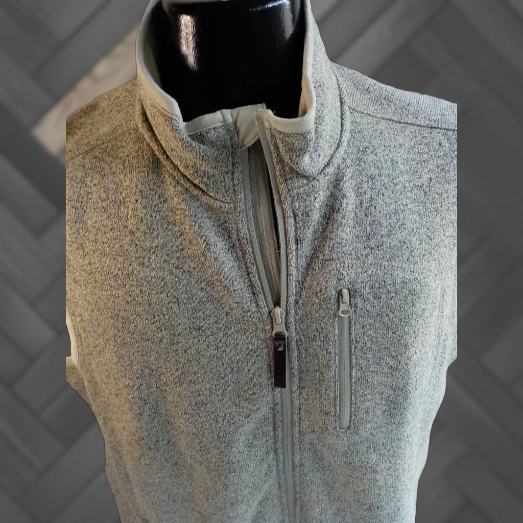 Vintage VINTAGE SMITHS WORKWEAR Zipper Front Knit/Fleece lined Vest Oatmeal Heather NEW WITH TAGS MD M Mens Vest Size US M / EU 48-50 / 2 - 1 Thumbnail