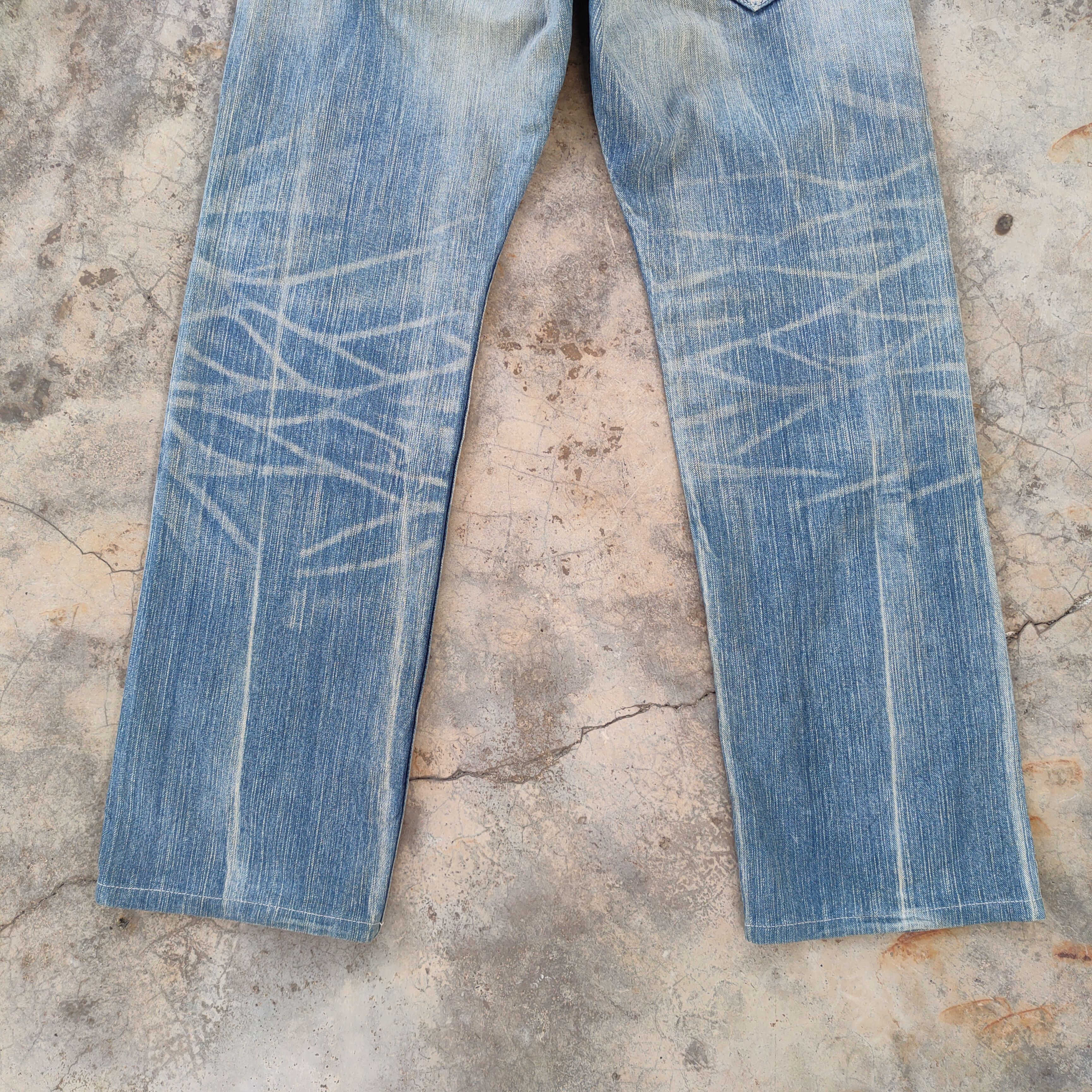 Edwin W32 VINTAGE EDWIN XV FADED JEANS DENIM PANTS Size US 32 / EU 48 - 13 Thumbnail
