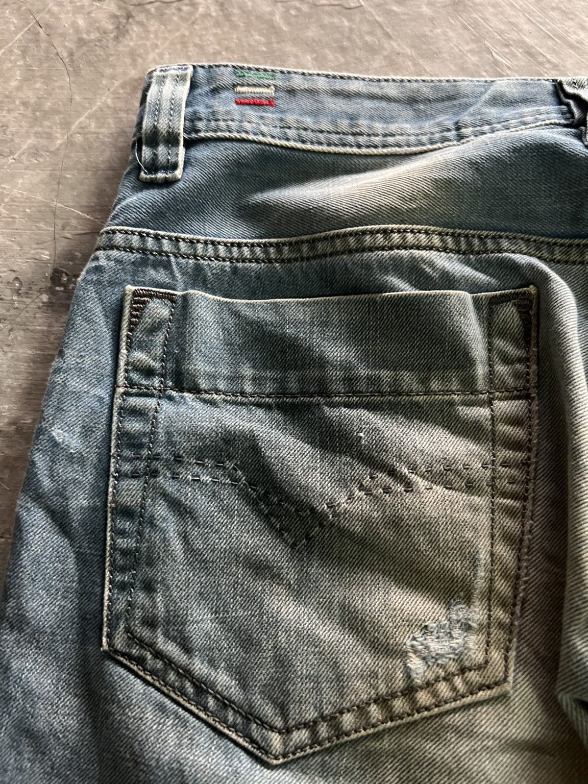 Diesel Diesel industries patchwork rusty stain dirty style jeans Size US 30 / EU 46 - 20 Thumbnail