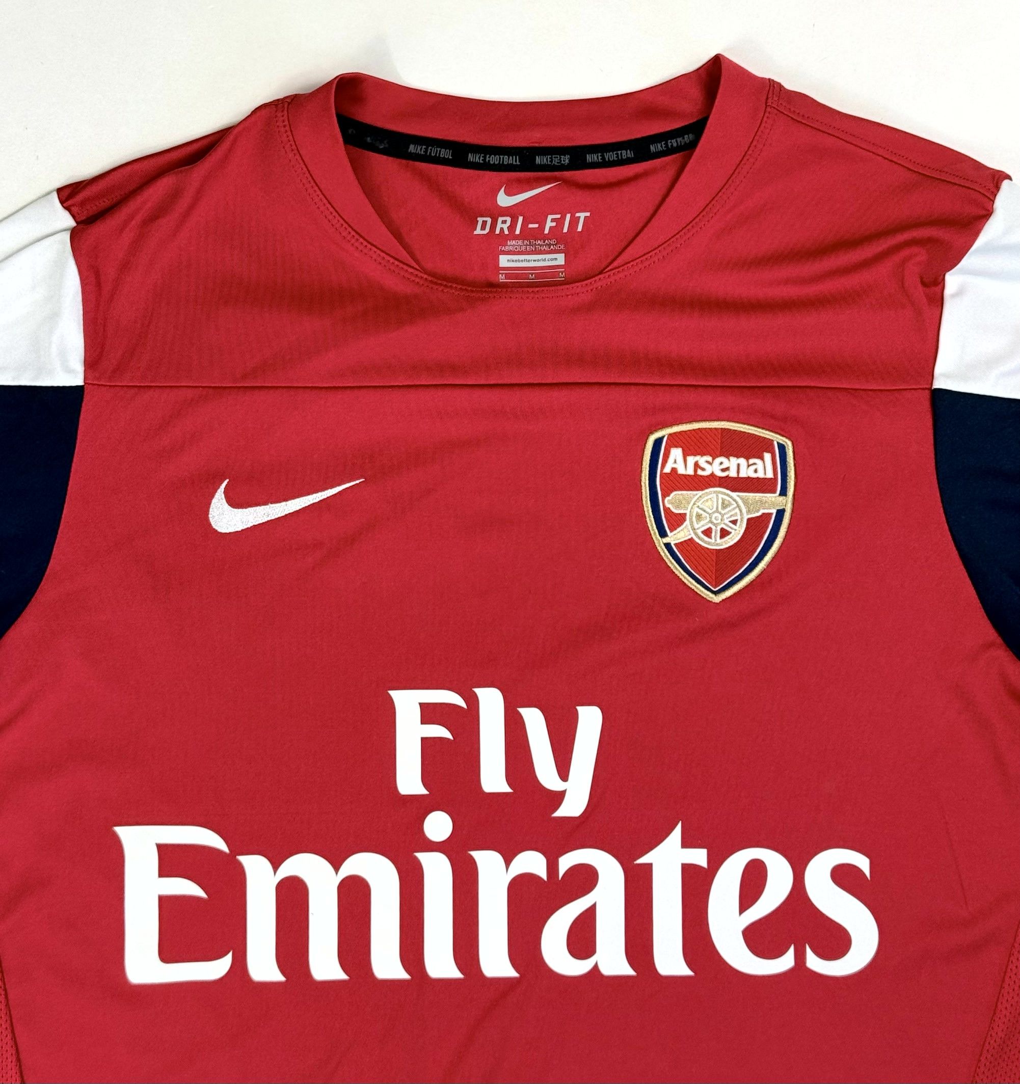 Nike Nike Arsenal Fly Emirates 2013/14 Training Soccer Jersey Size US M / EU 48-50 / 2 - 3 Thumbnail