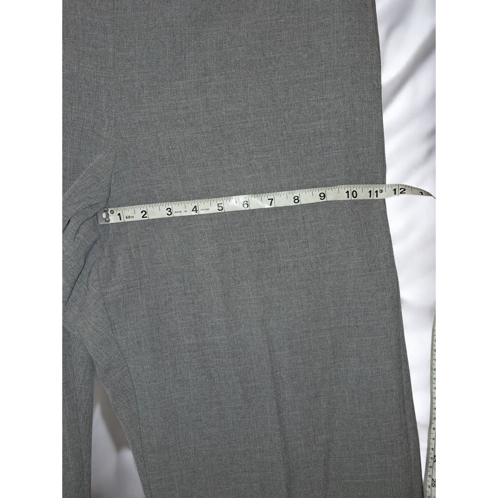 Other Alfred Dunner Women's Pull-On Pants – Size 16P – Gray Hounds Size 38" / US 16 / IT 52 - 7 Thumbnail