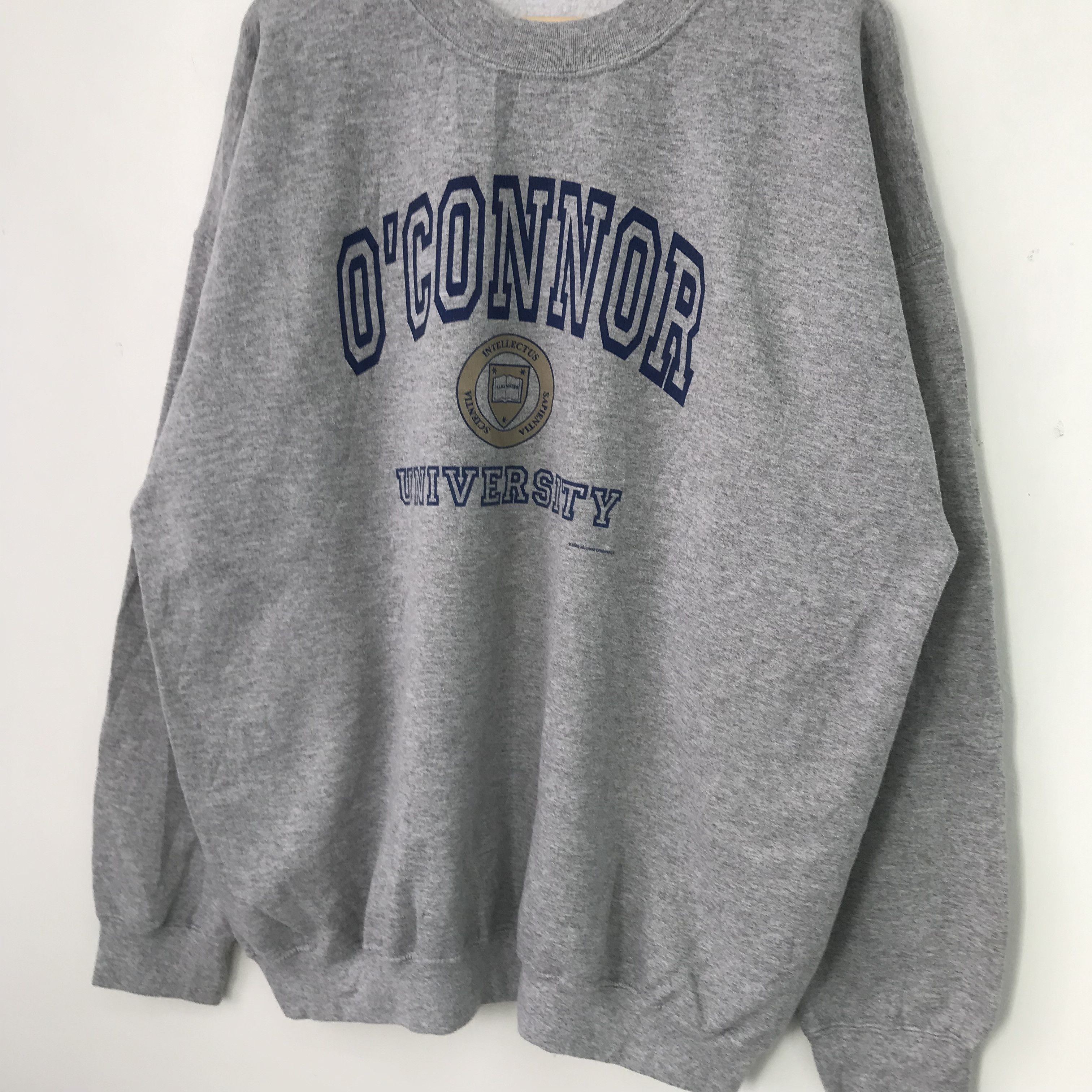 O'Connell's Vintage Y2K O'connor University Gray Sweatshirt - 459 Size US M / EU 48-50 / 2 - 3 Thumbnail