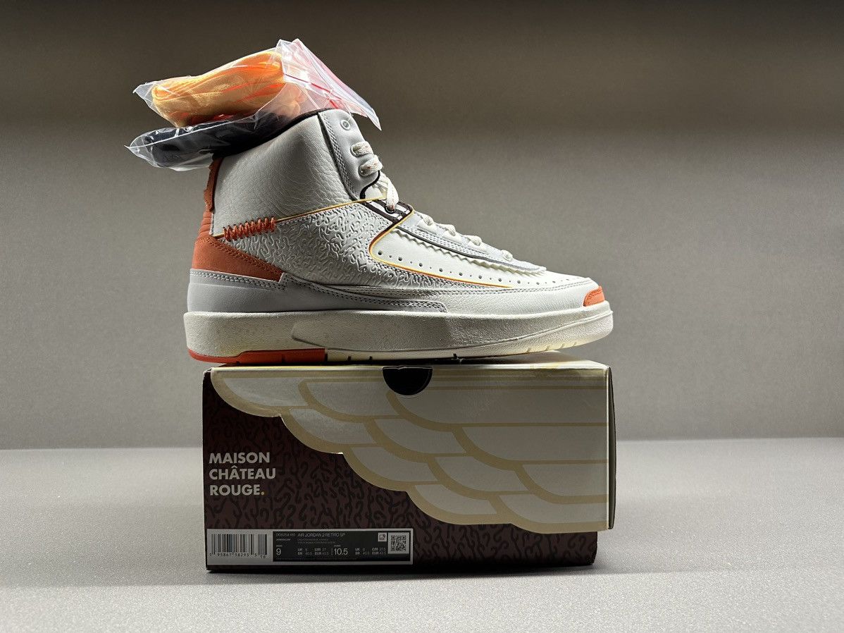 Jordan Brand Jordan 2 Retro Maison Chateau Rouge Size US 9 / EU 42 - 3 Thumbnail