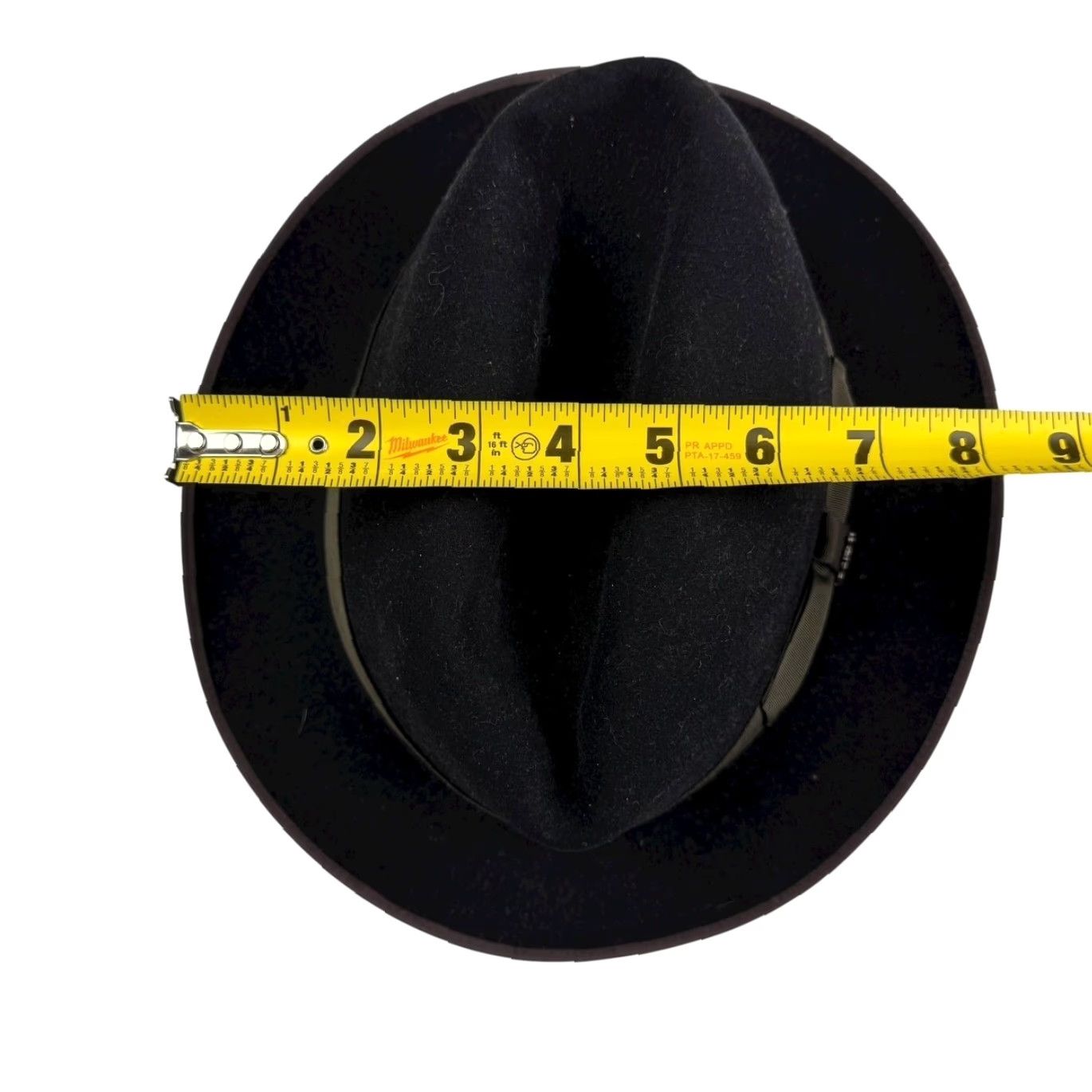 Vintage VINTAGE Biltmore Governor Fashion Fedora Hat Band Ribbon Medium Black Mens Fedora Size ONE SIZE - 6 Thumbnail